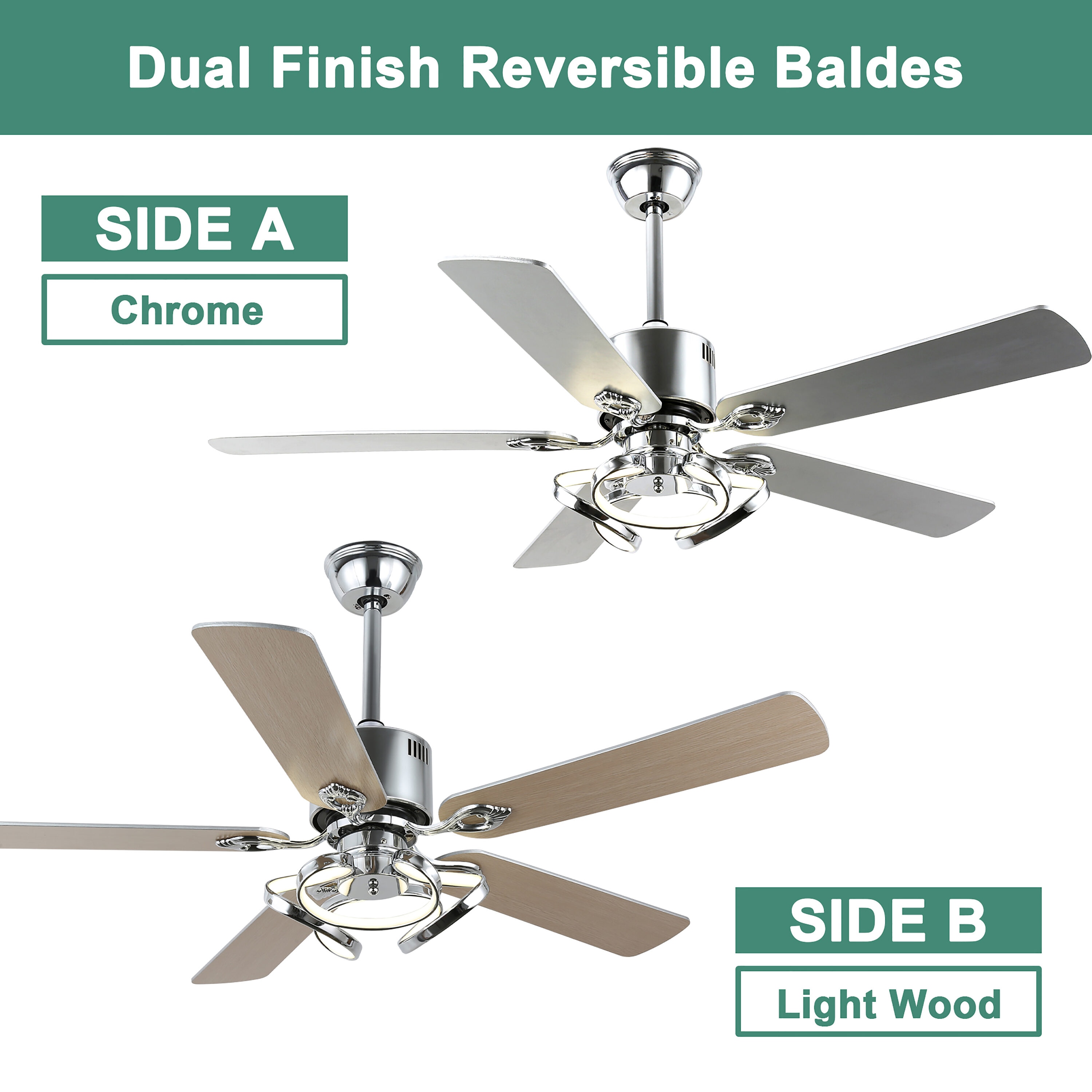 Cusp Barn CS5217-C Ceiling-Fans - View #2