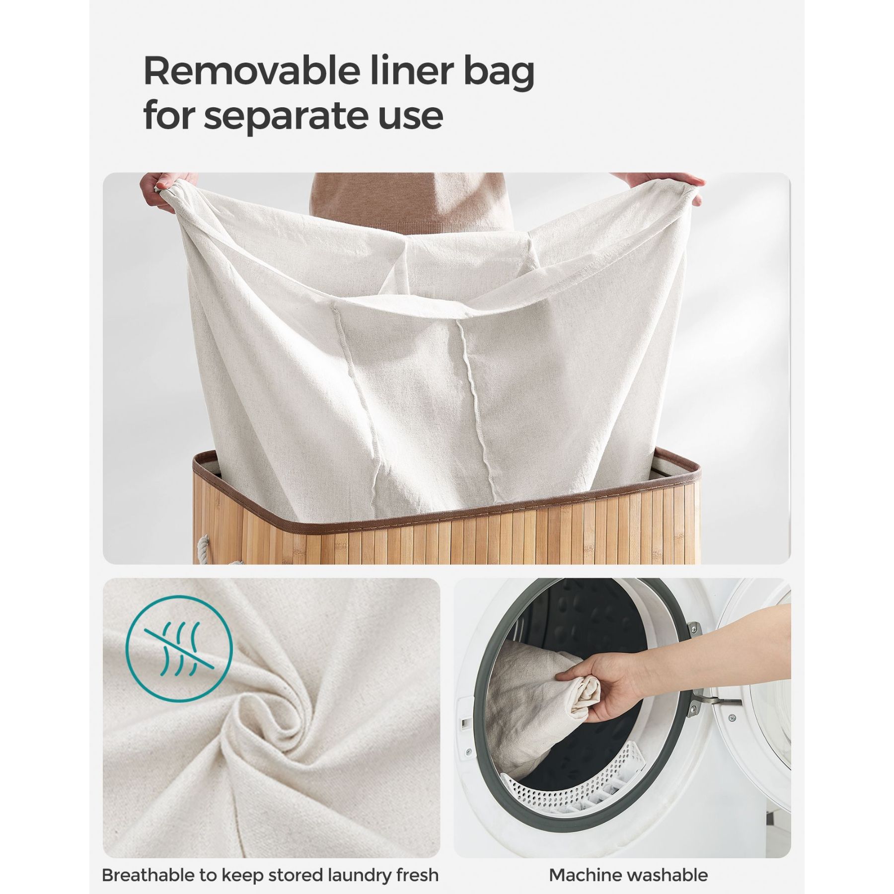 Slickblue D-SM-10N190BCLU Hamper-Baskets - View #6