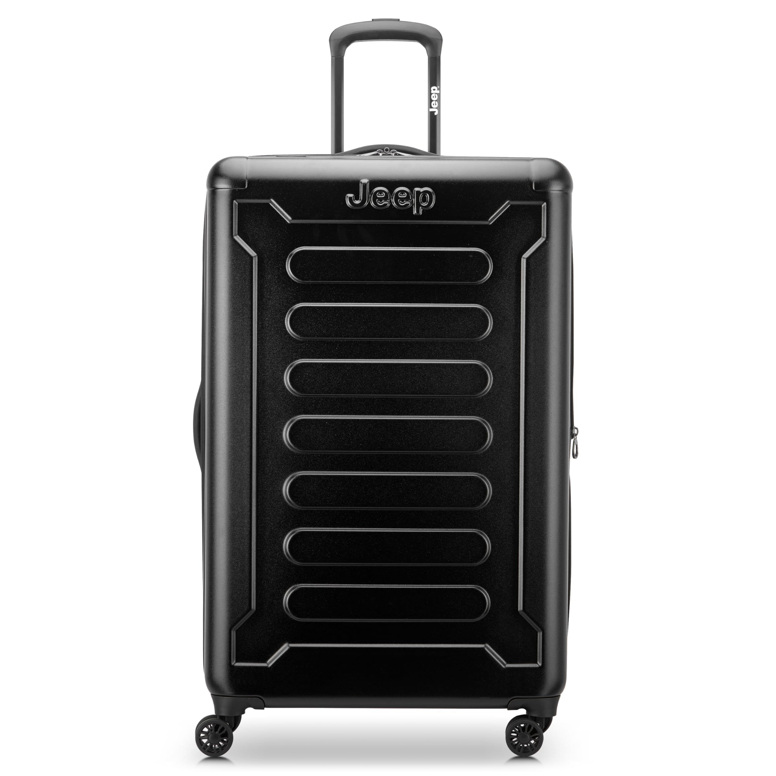 Jeep JEEP-4374483000 JH004C Checked-Large 28 Inch Hardside Expandable Luggage with Spinner Wheels