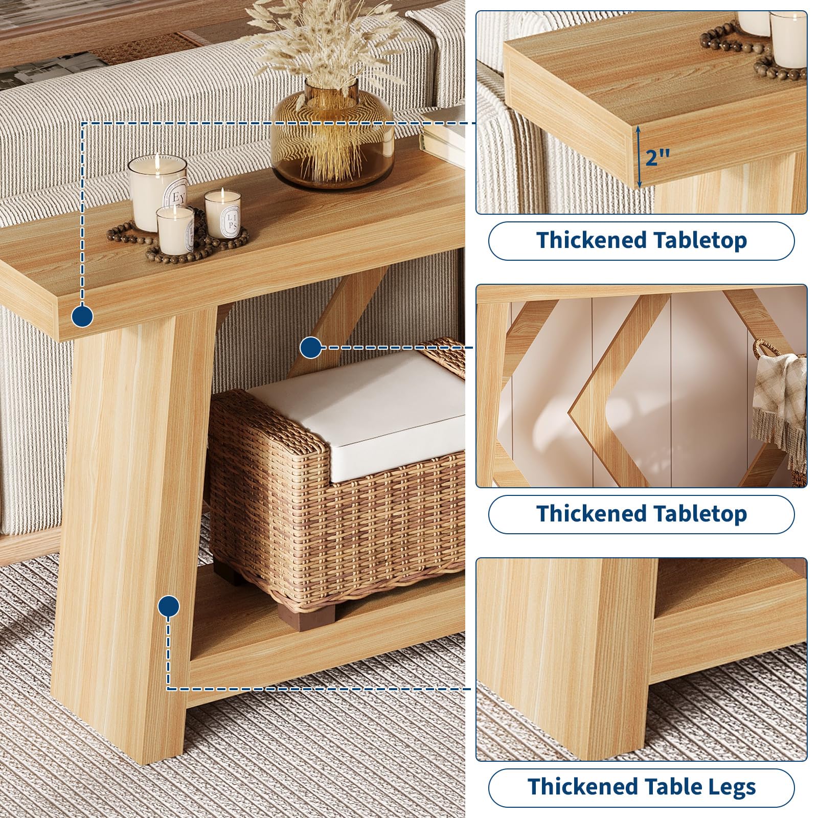 DEXSO ENCOREPHKBA10346 Console-Sofa-Tables - View #3