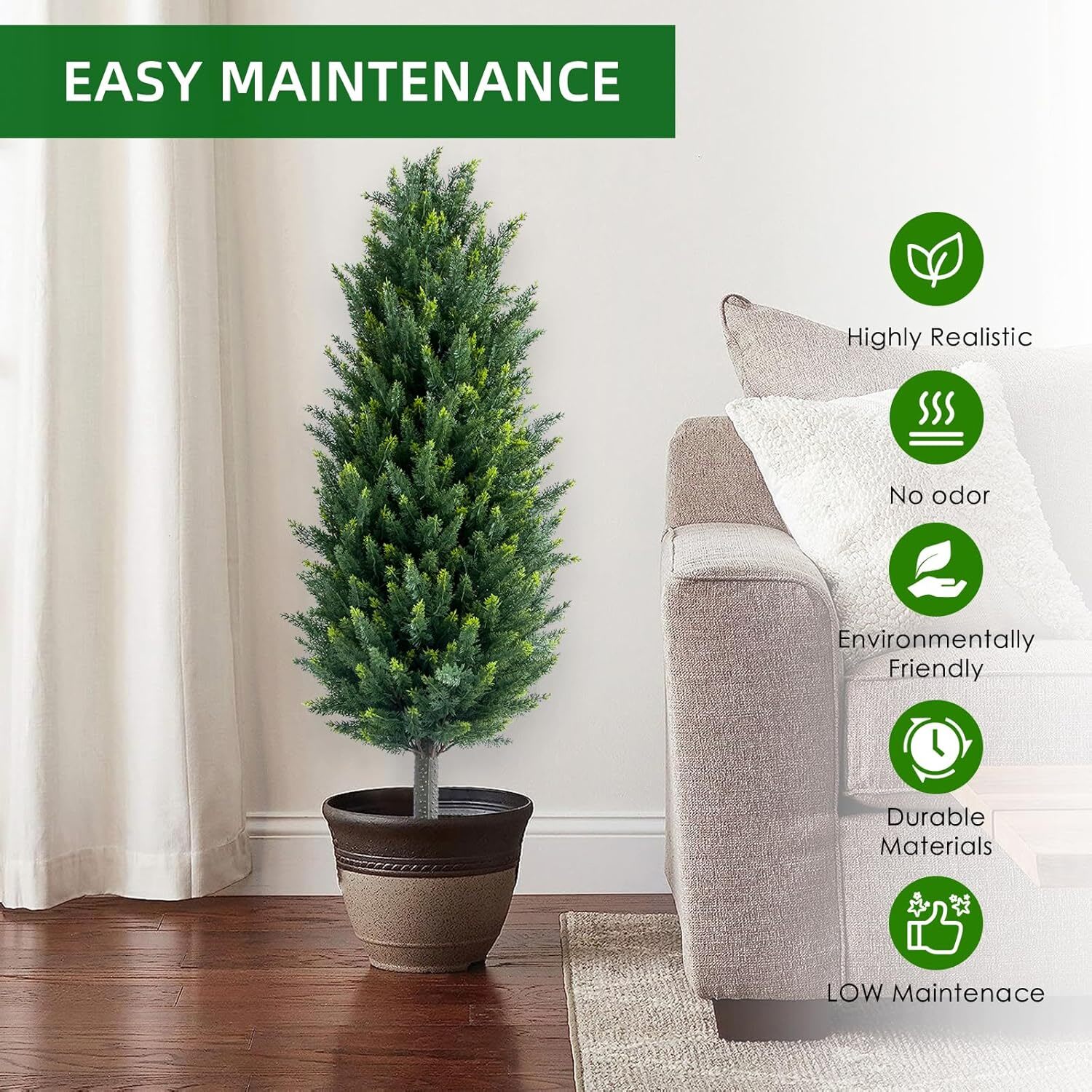 Qeetex GGL-PHK-34C8XFPH Artificial-Plants-Trees - View #7