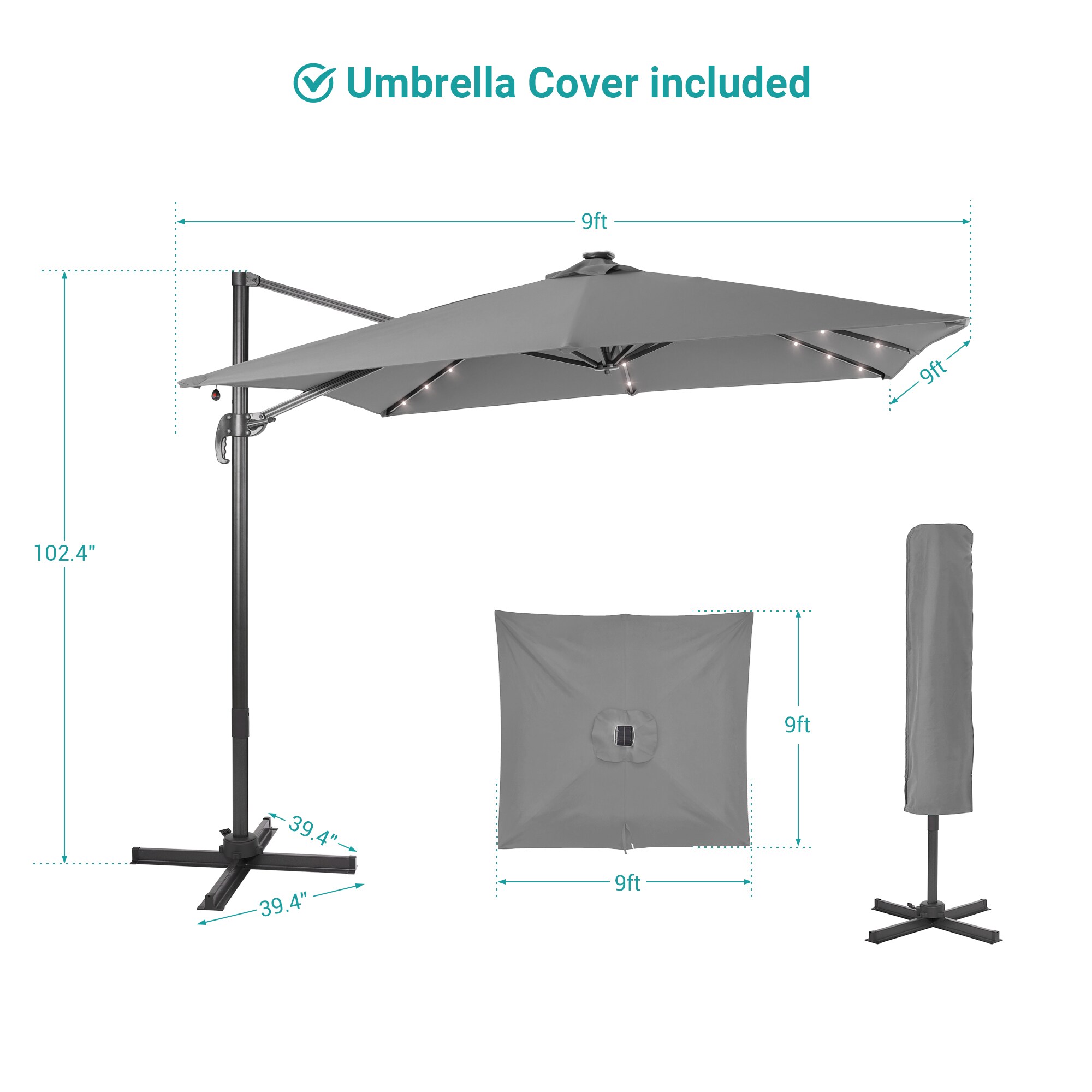 ACEGOSES LW-99LY-LED Umbrellas-2 - View #2