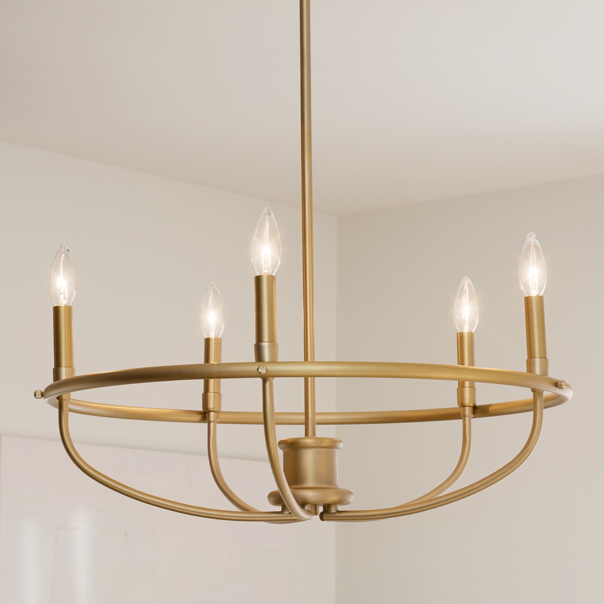 Kichler Bethel 5-Light Classic Bronze Modern/Contemporary Rated Chandelier in the Chandeliers department at Lowes.com