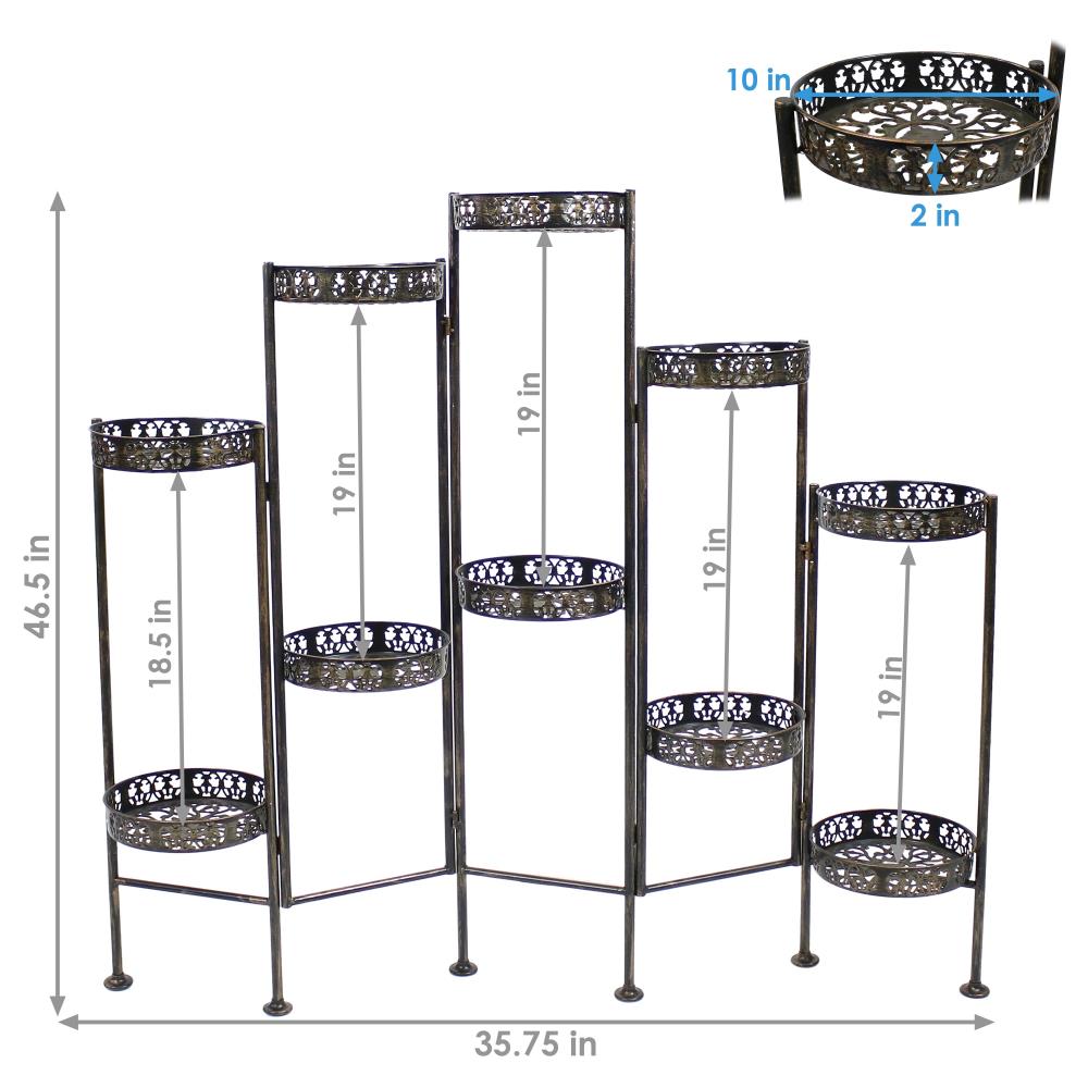 Sunnydaze Decor KF-584 Plant-Stand - View #7