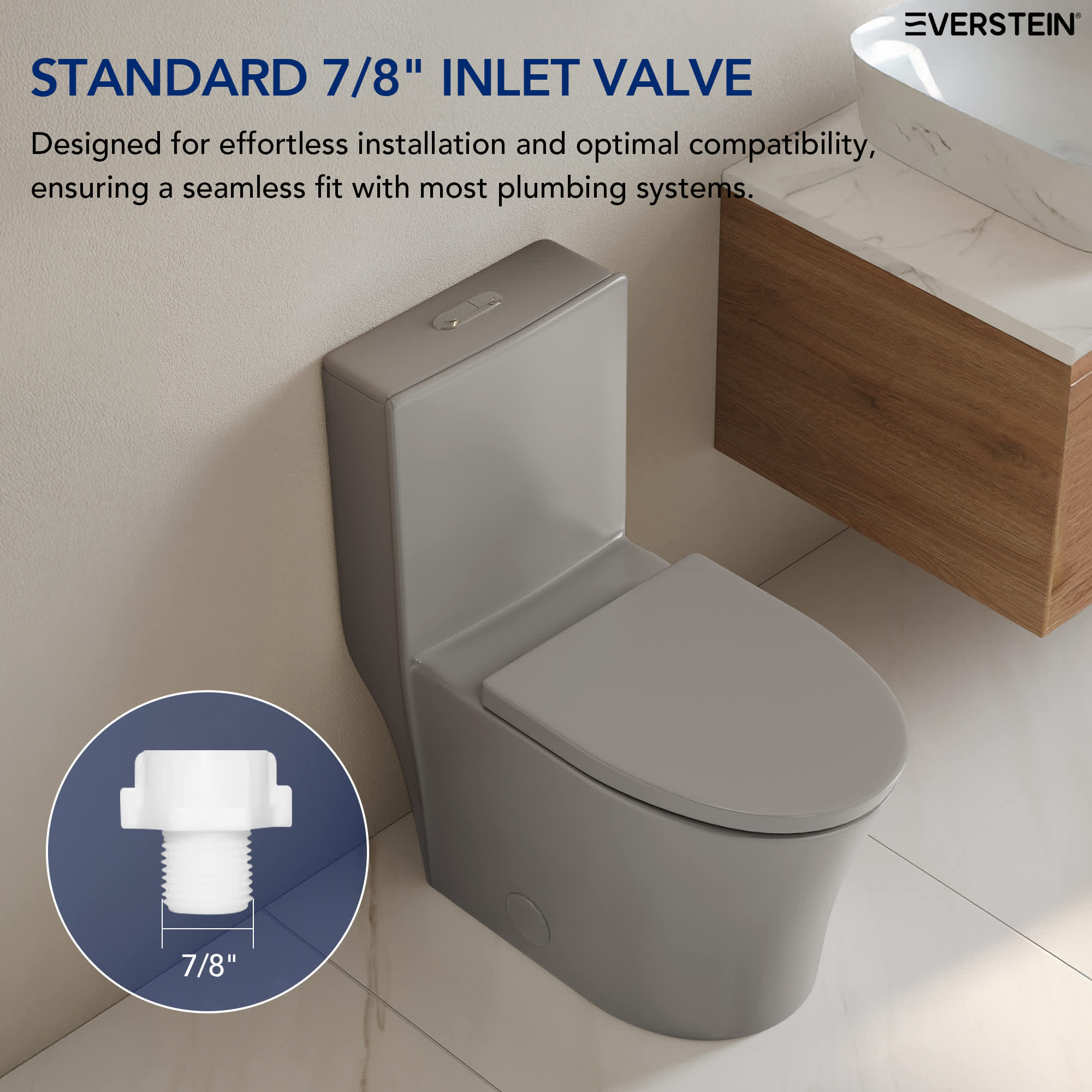 EVERSTEIN ES-3001TL-GR toilets - View #6