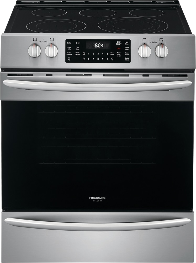 Frigidaire Gallery 30-in Smooth Surface 5 Elements 5.4-cu ft Self ...