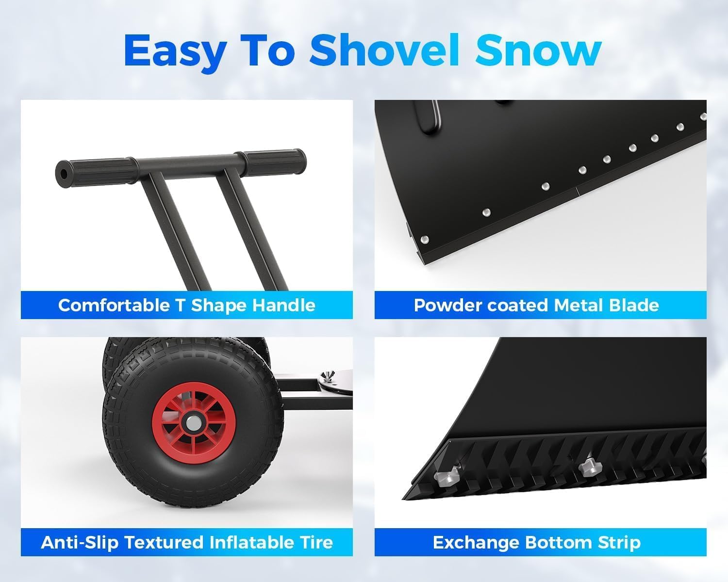 IdealHouse JOEY-08EMCLZN29JB Snow-Shovels - View #6