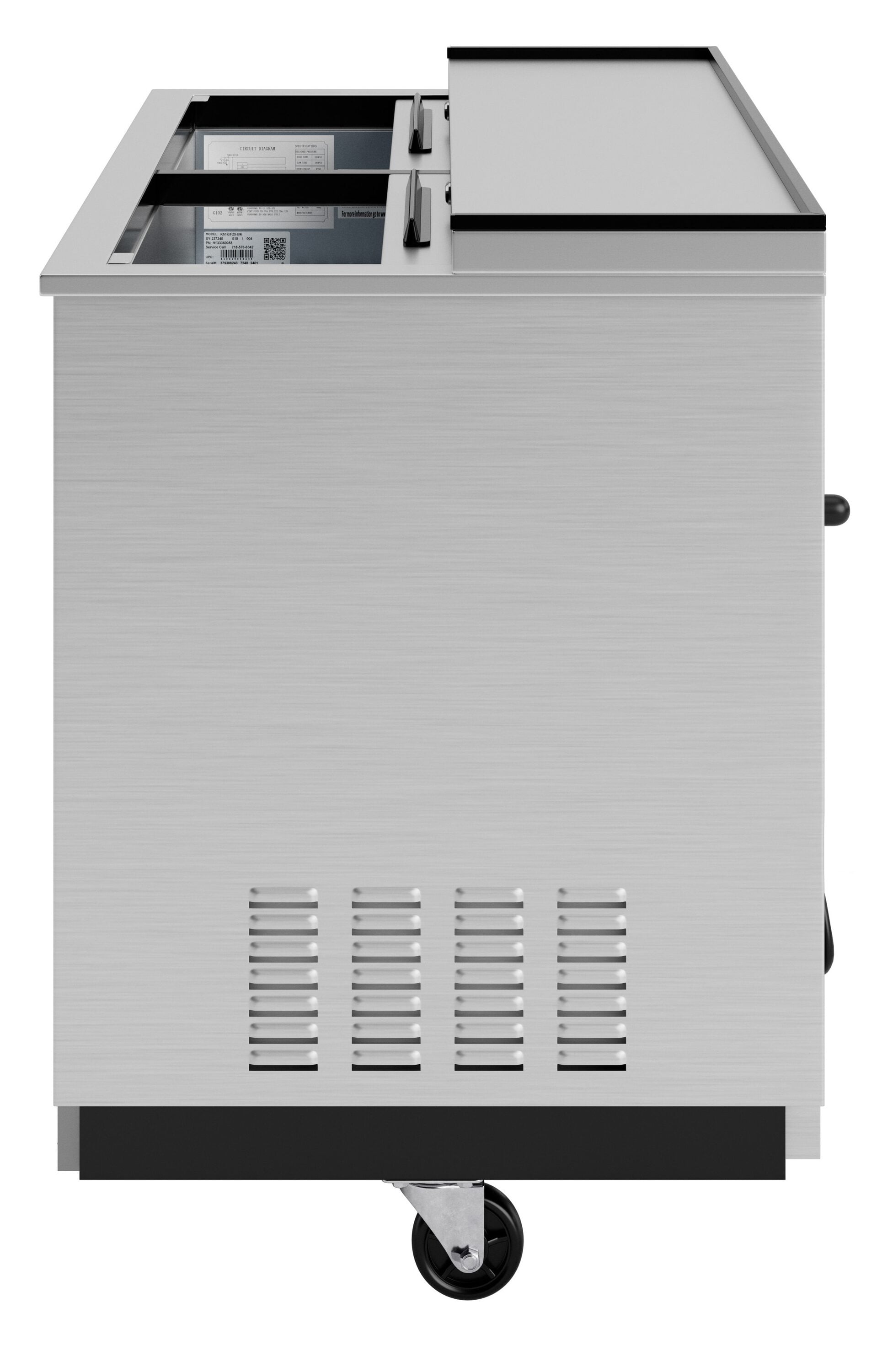 KoolMore LOW-KM-GF50-SS Commercial-Freezers - View #8