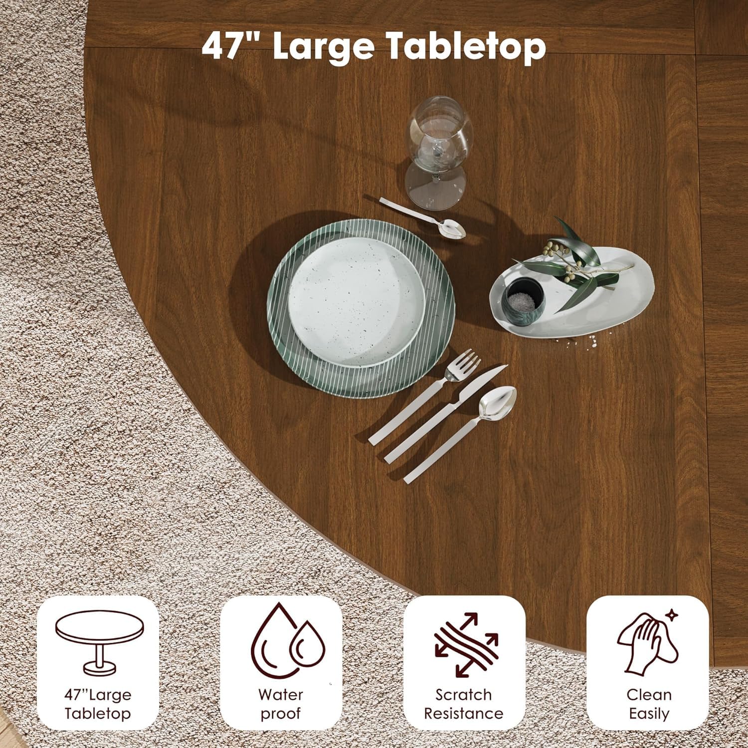 Aoile XH26081197 Dining-Tables - View #3