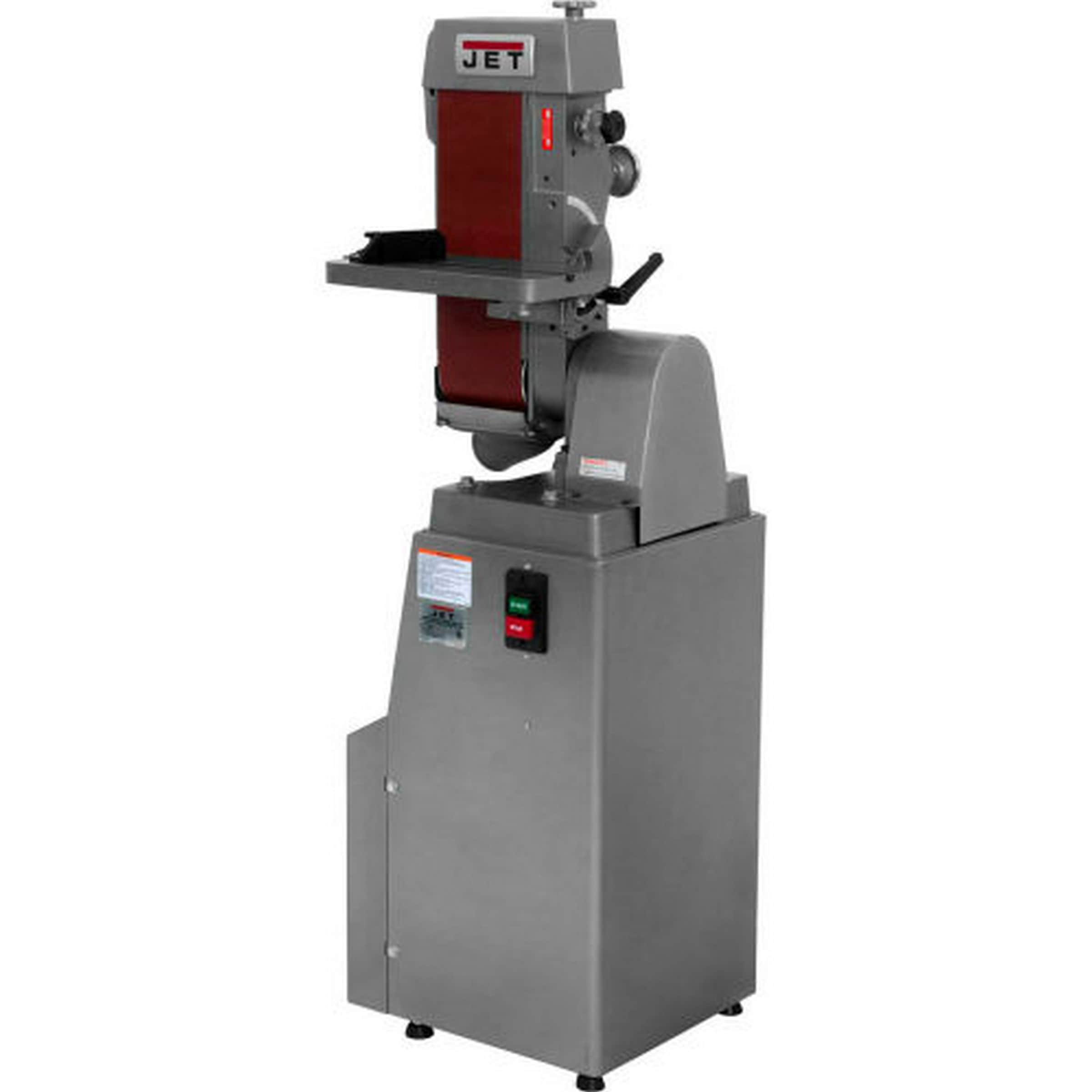 JET JT9-414601 J-4301A, 6" x 48" 230-Volt 15 -Amp Belt Sander with Dust Management