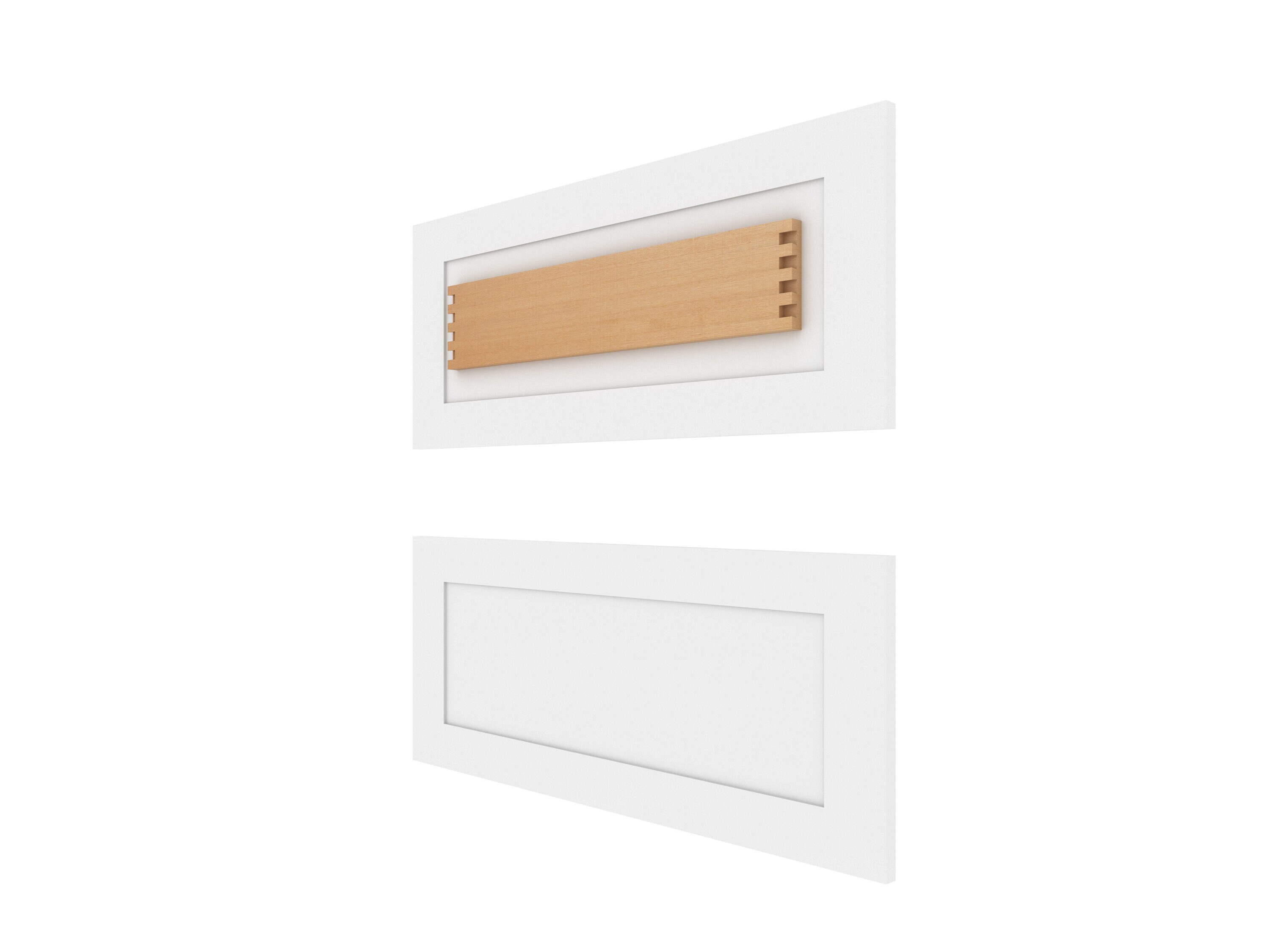 RELIABILT SW-SDF13-RP Reliabilt RTA Replacement Shaker Drawer WHT SW-SDF13-RP