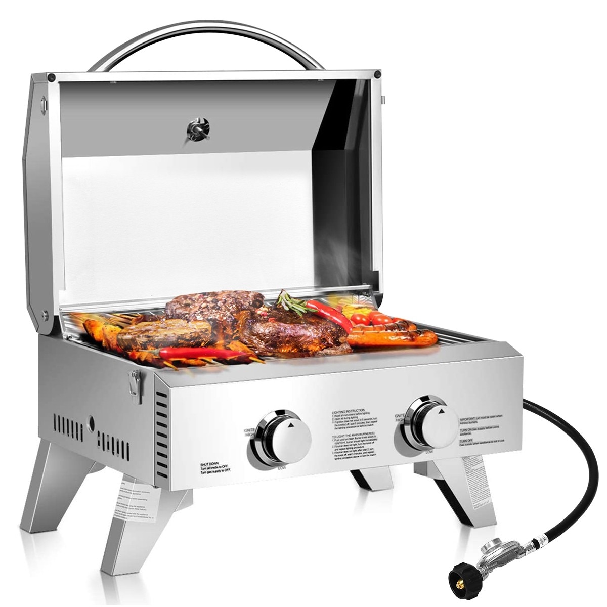 Clihome CWCH-OP3KJ243 Gas-Grill - View #8