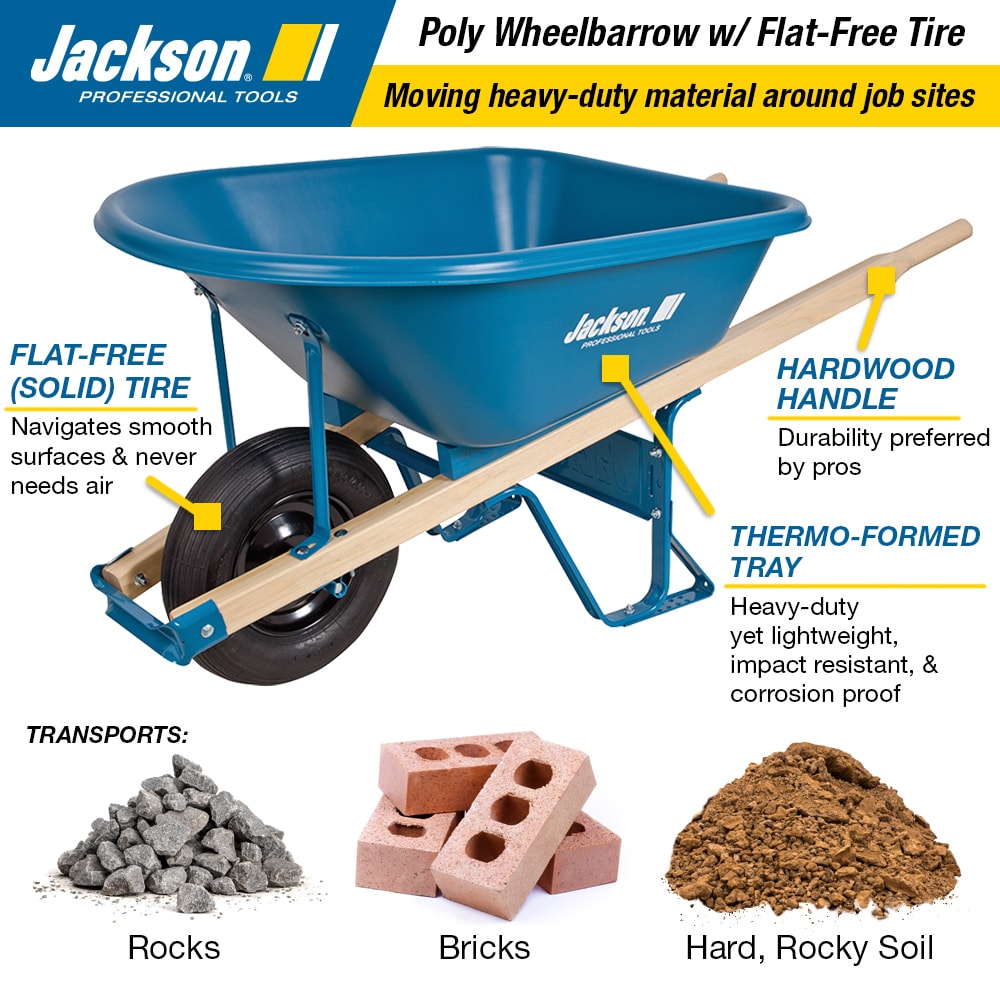 Jackson MP575FFBB wheelbarrow - View #8