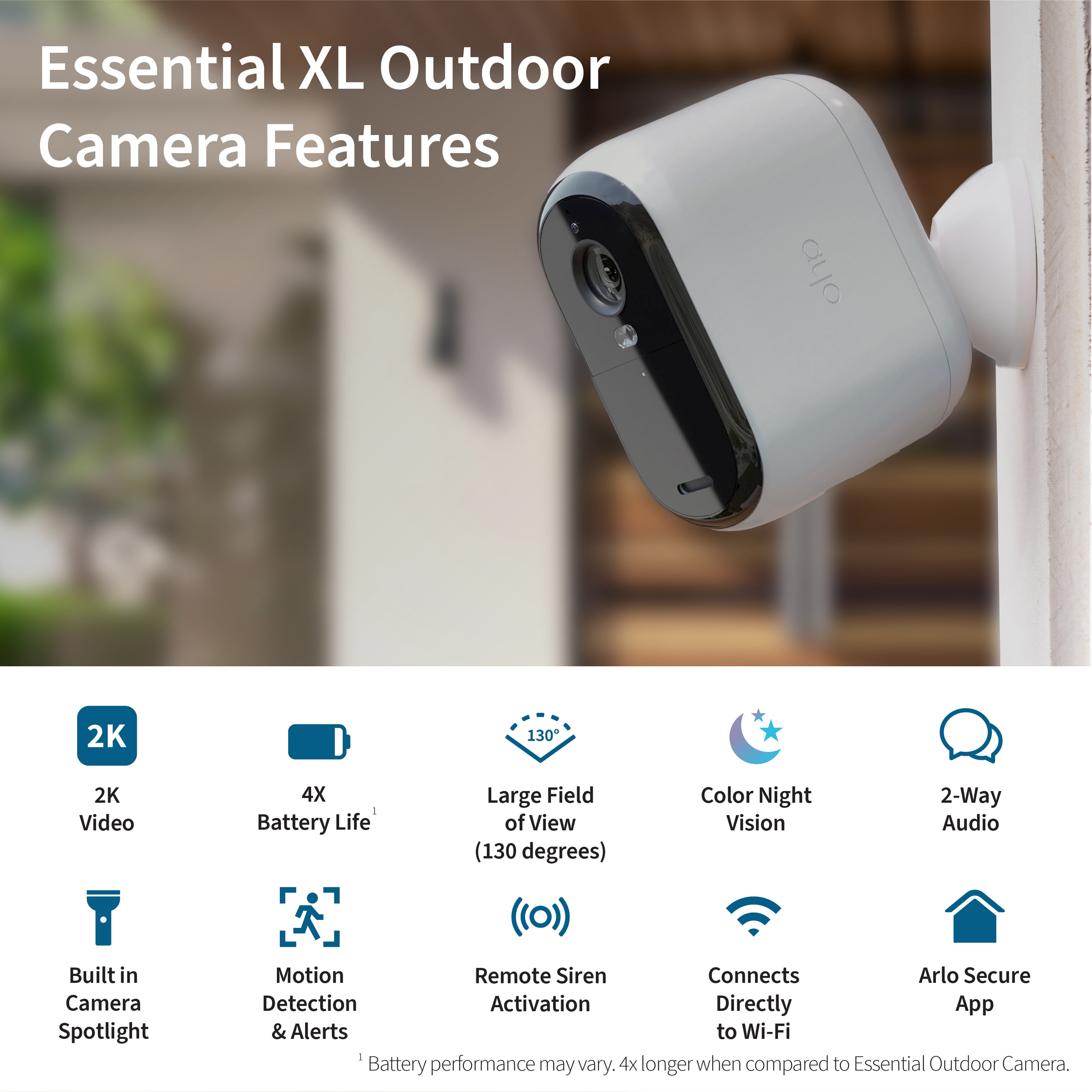 Arlo VMC3052-100NAS Security-Cameras - View #2
