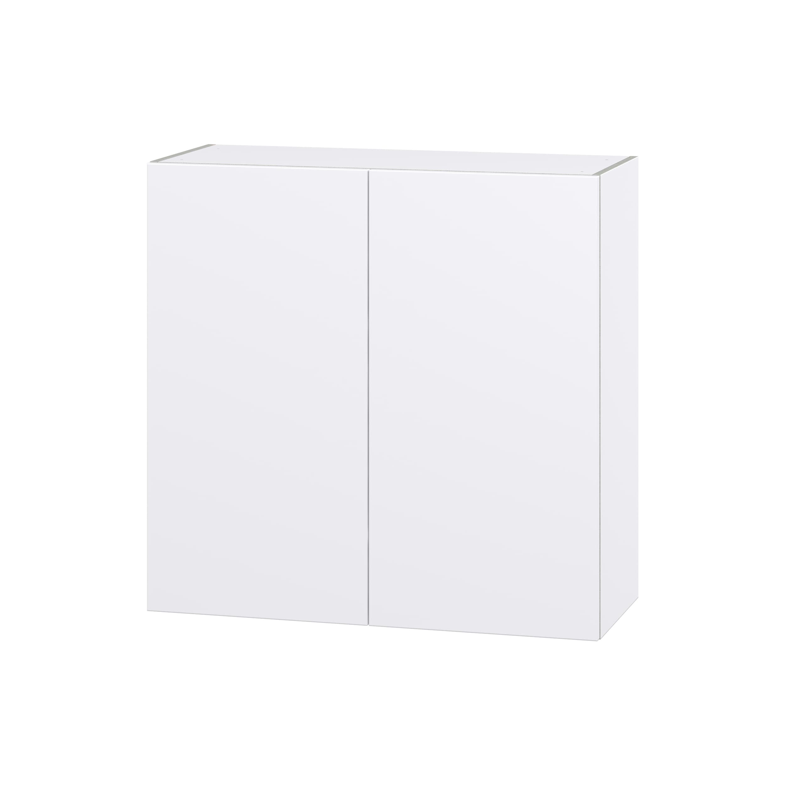 Hugo&Borg DSW3635-LA Lasalle 36-in W x 35-in H x 14-in D Bright White Slab Wall Fully assembled Cabinet (Flat Panel Slab)