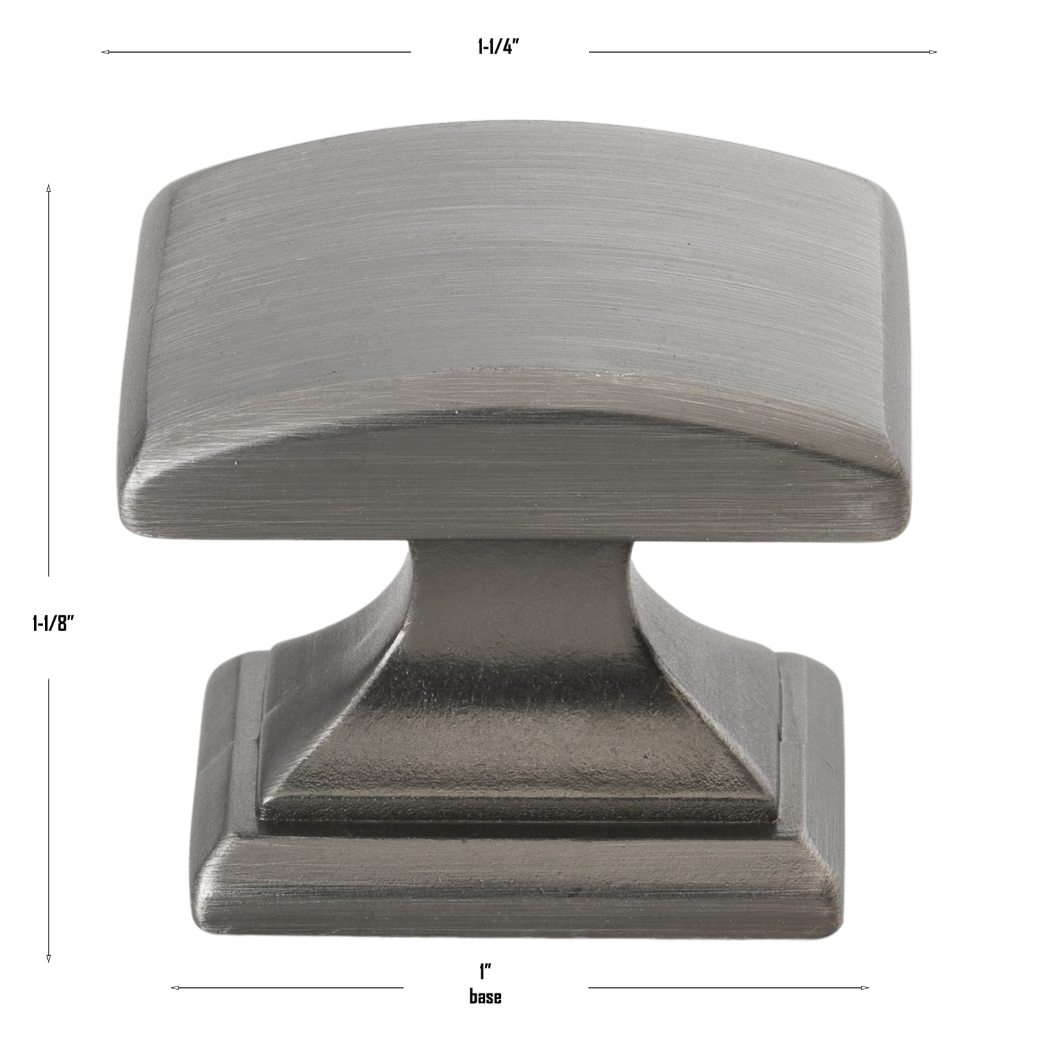 GlideRite Hardware 5740-BP-5 Cabinet-Pulls - View #4