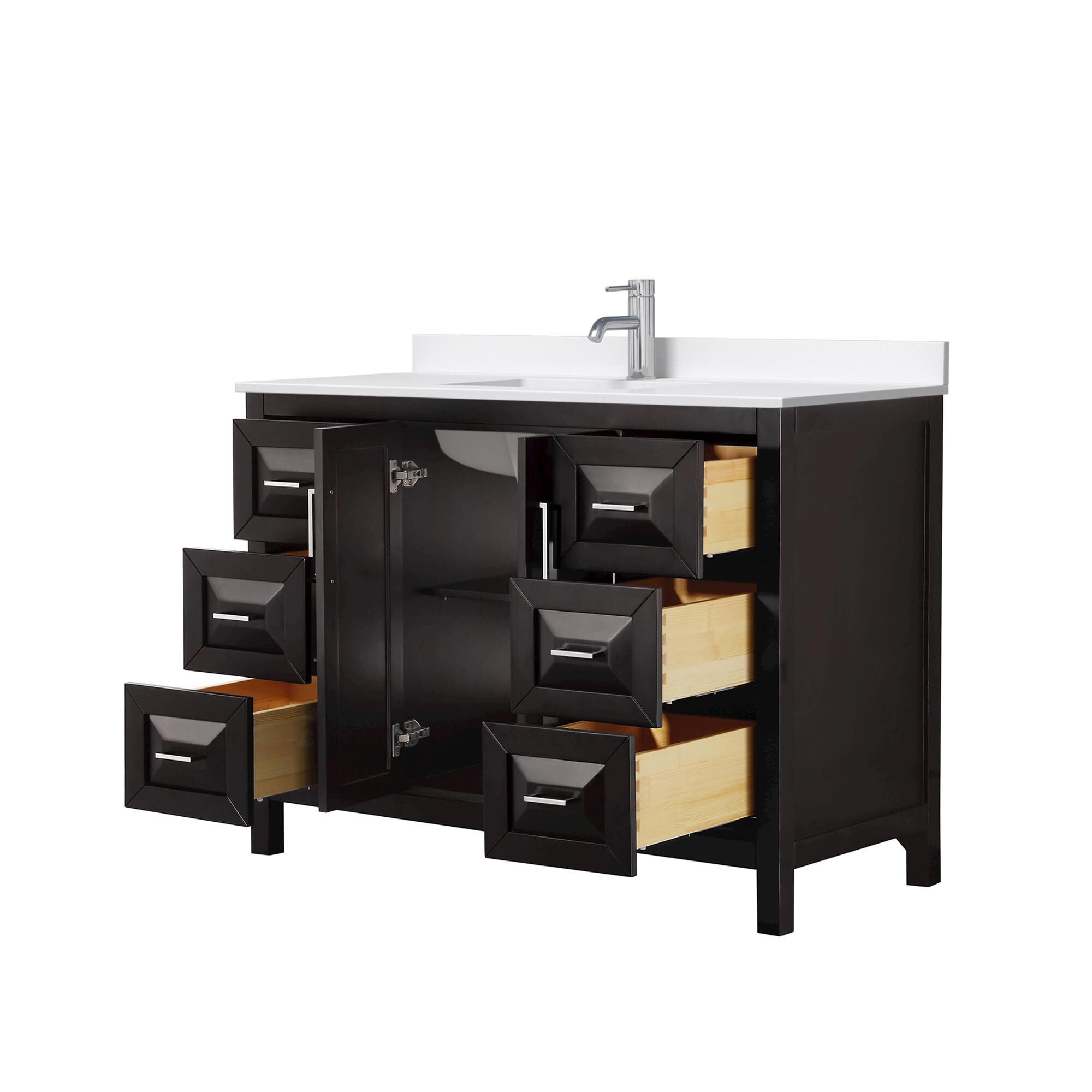 Wyndham Collection WCV252548SDEWQUNSMXX Bath-Vanity-Combo - View #2