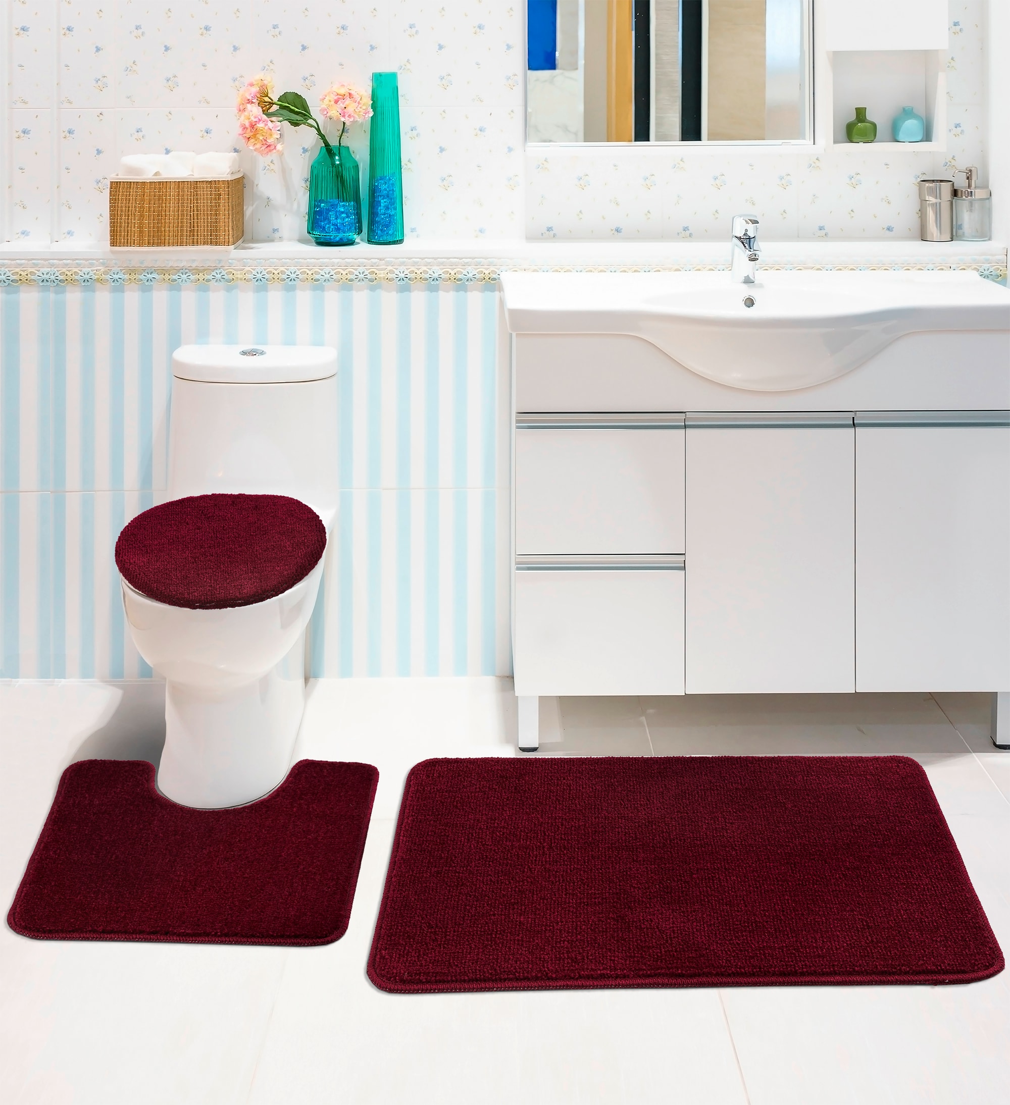 Ottomanson OCE7101-3PCS Bath-Rugs - View #6