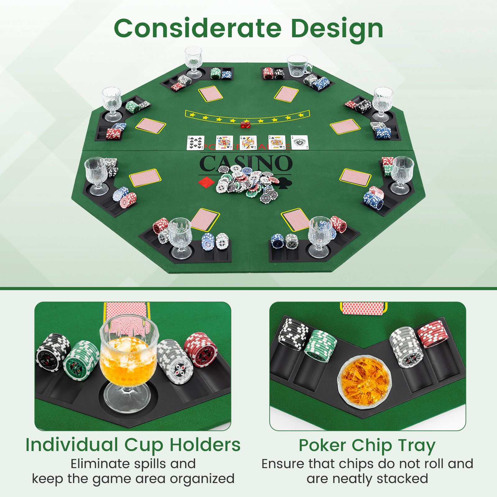 Slickblue D-CO-NG55101YU Multi-Game-Tables - View #4