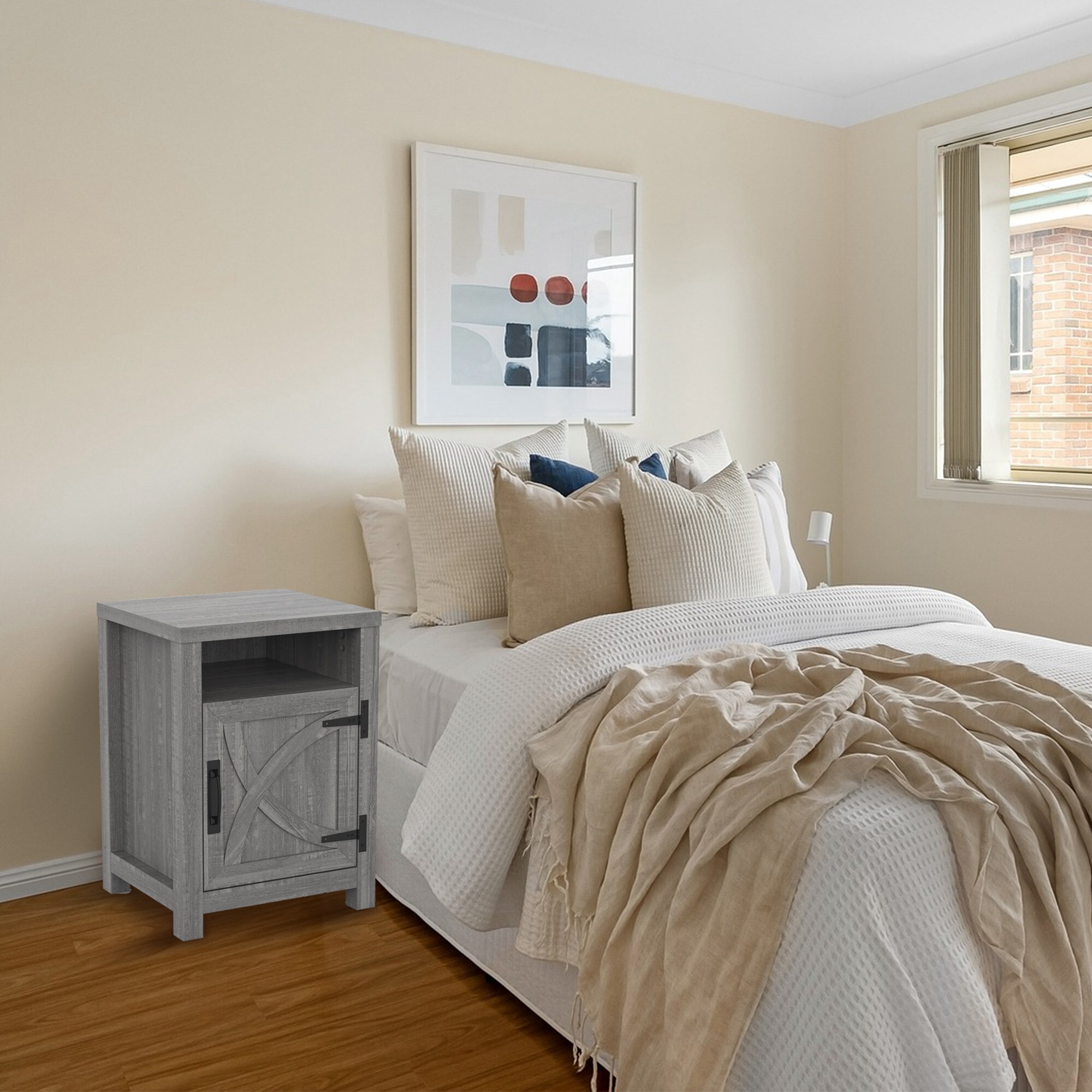 IHOMEadore BBJ11017-18-LGY nightstands - View #7