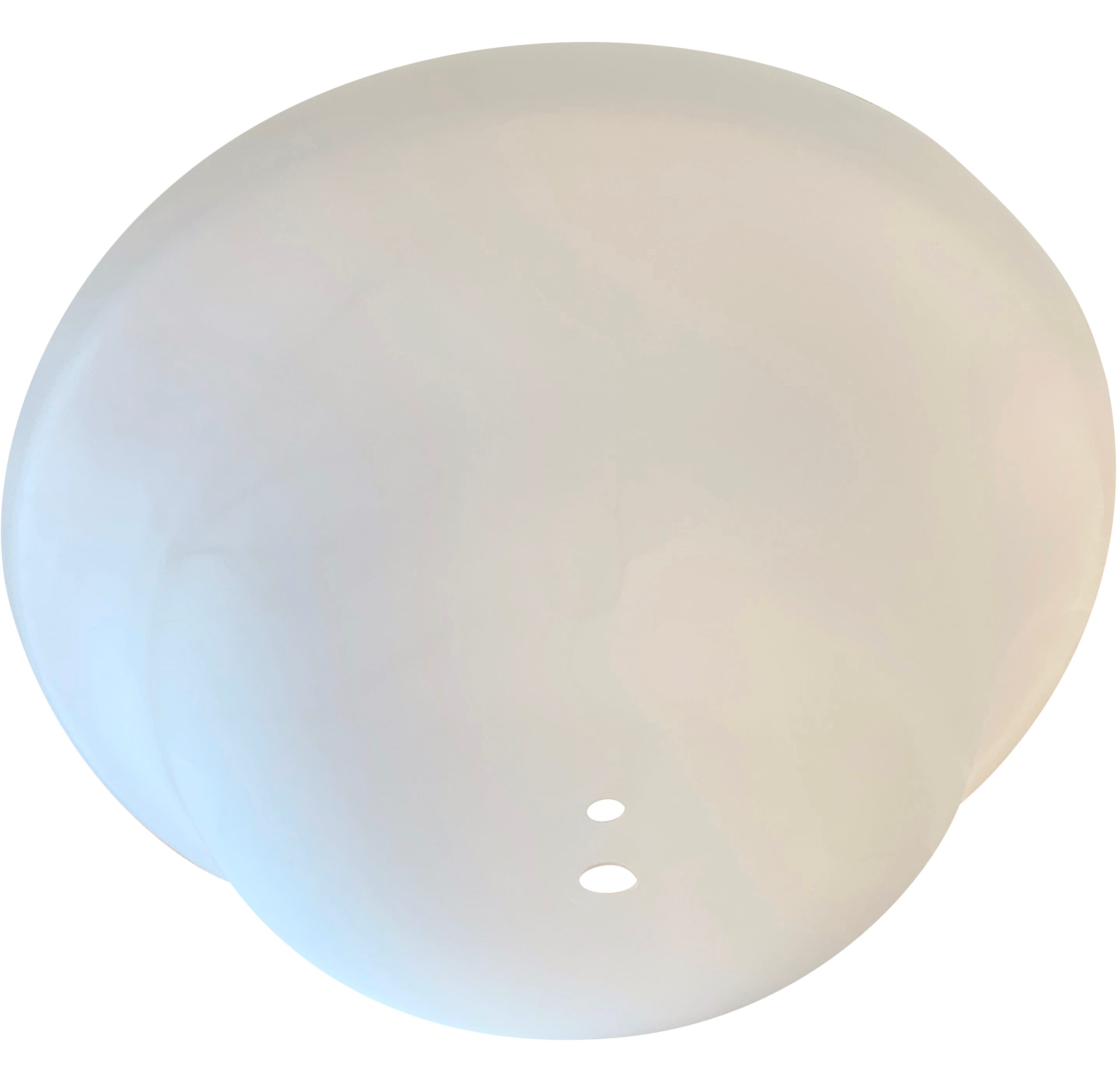 Project Source 4-in x 11.13-in Globe Alabaster Glass Ceiling Fan Light ...