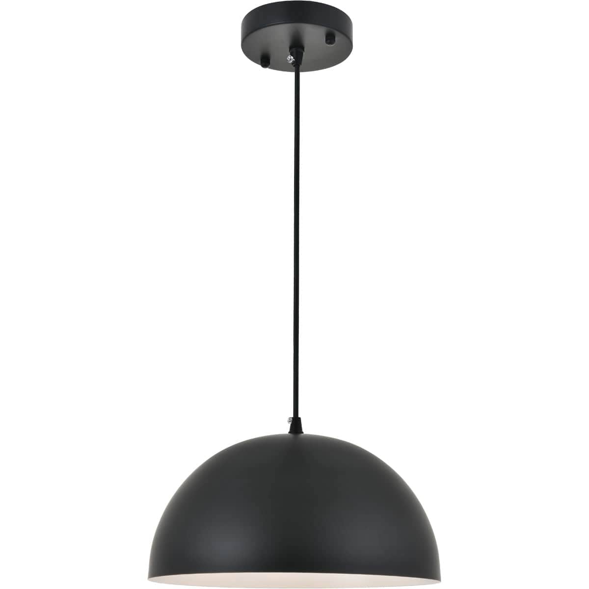Decovio  12801-B1 Scotland 1 Light 118 inch Black Pendant Ceiling Light