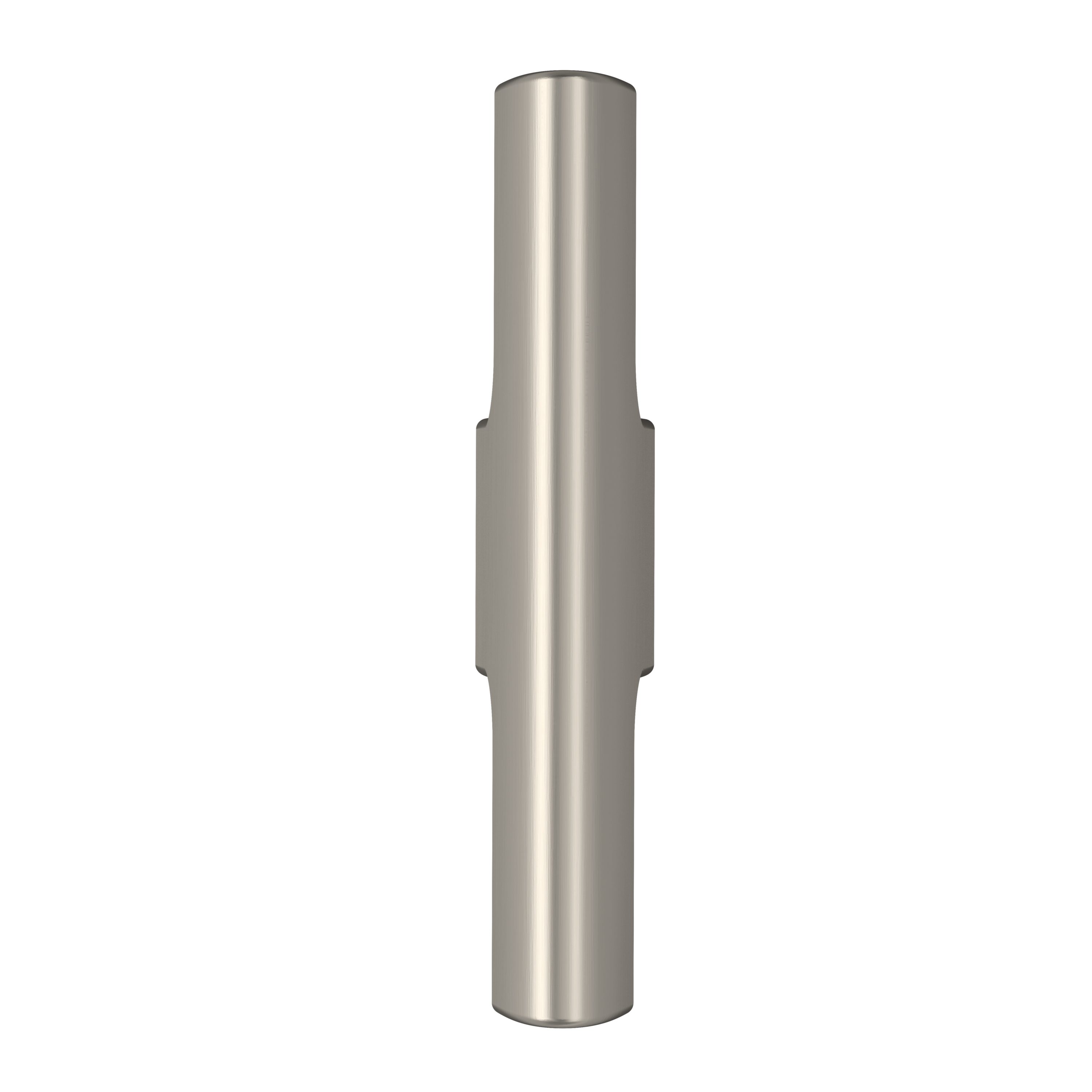 Satin Nickel 2.5" T-Handle Cabinet Knob with Mounting Hardware
