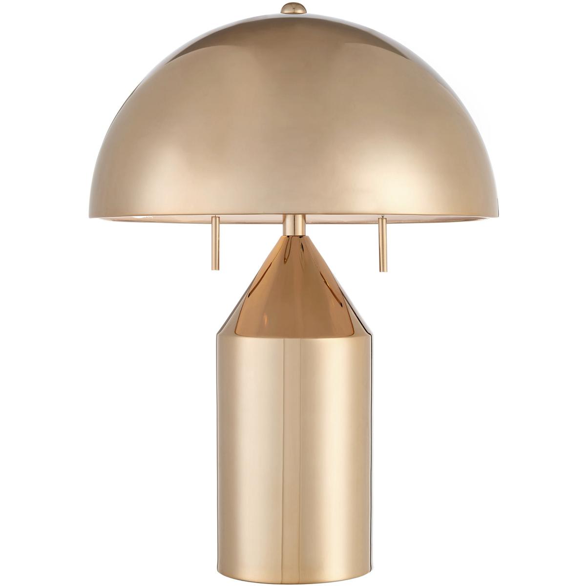Lite Source 2544604 LS-23794GOLD Ranae Table Lamp Brass