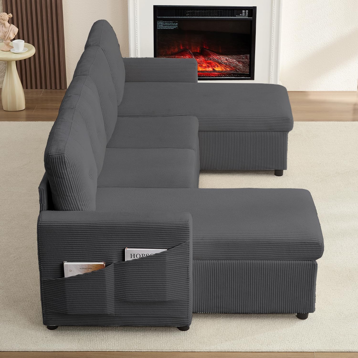 Mjkone LW11305-DARKGREY Sofas-Loveseats - View #7