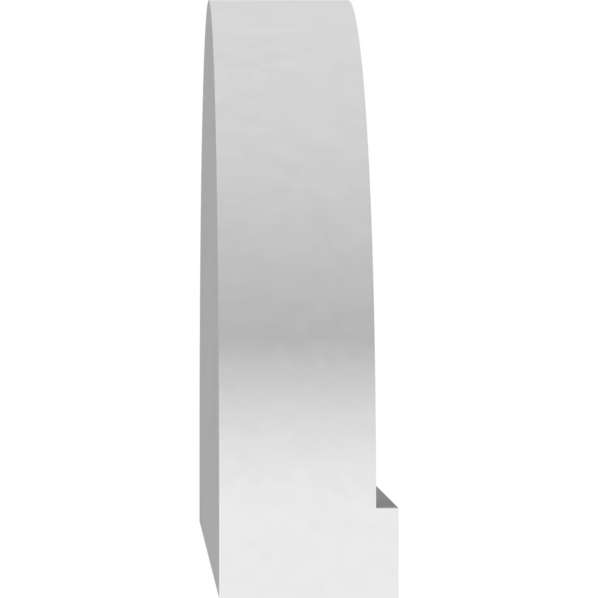 Ekena Millwork PEDPS024X070ELL01 Exterior-Window-Trim - View #4