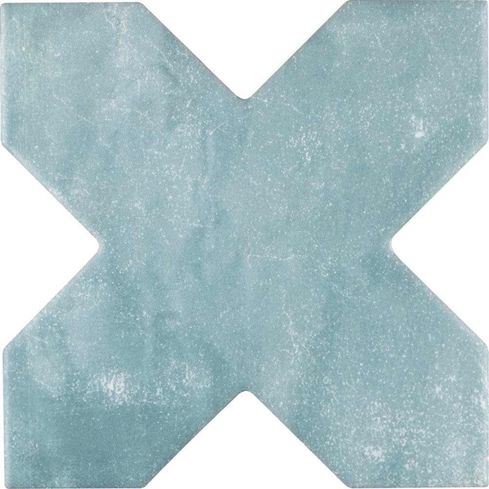 Apollo Tile MOR88GRNCRA Siena Pistachio Green 6-in x 6-in Matte Ceramic Stone Look Floor and Wall Tile (5.37-sq. ft/ Carton)