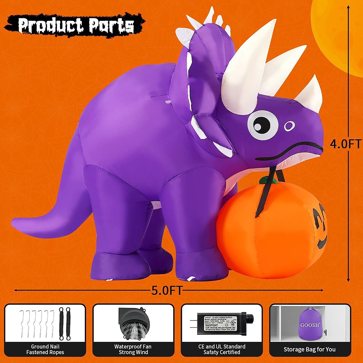 GOOSH DJ-WS-69401 Outdoor-Halloween-Decor - View #6