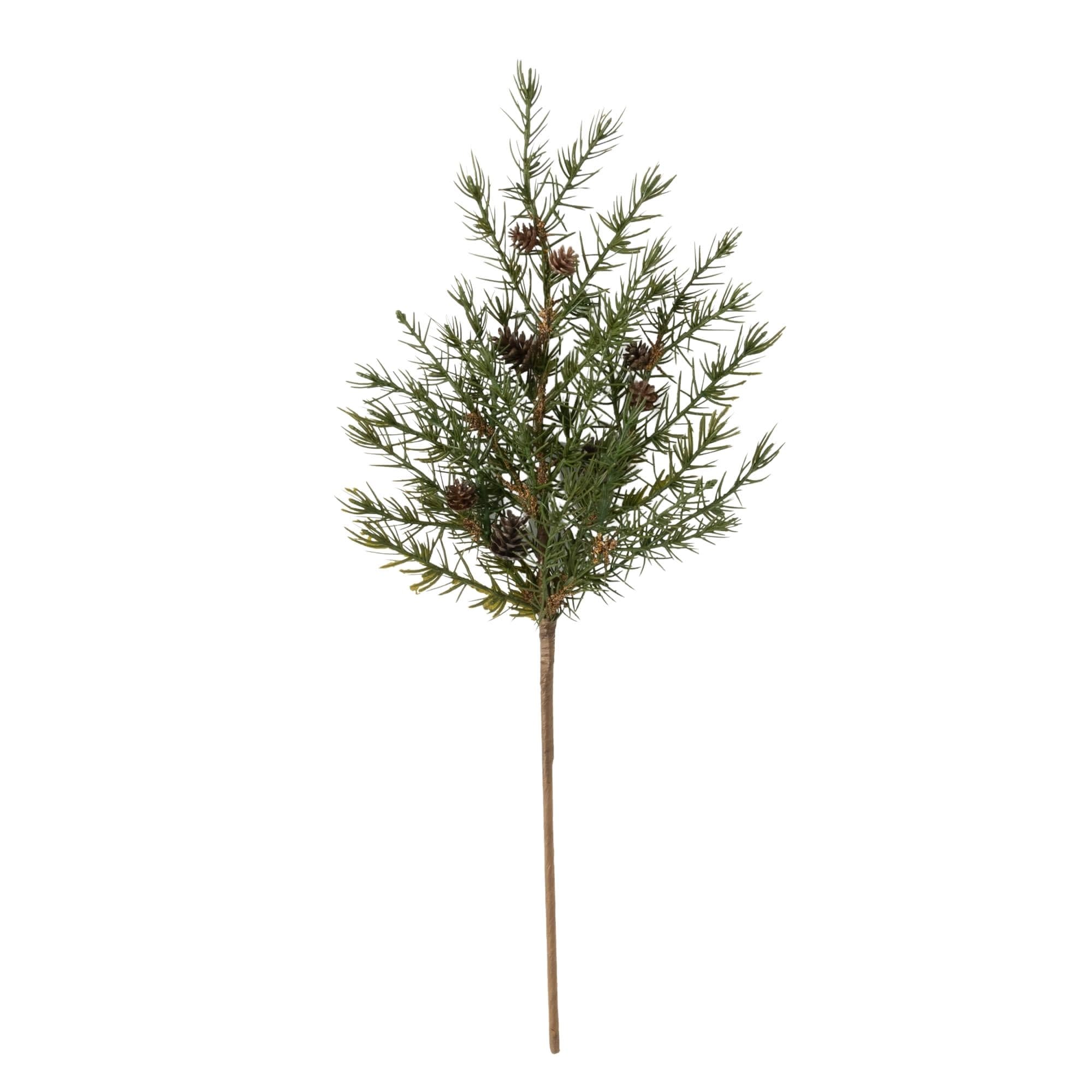Sullivans PX1213 Green Pine needle Spray Christmas Tree Pick