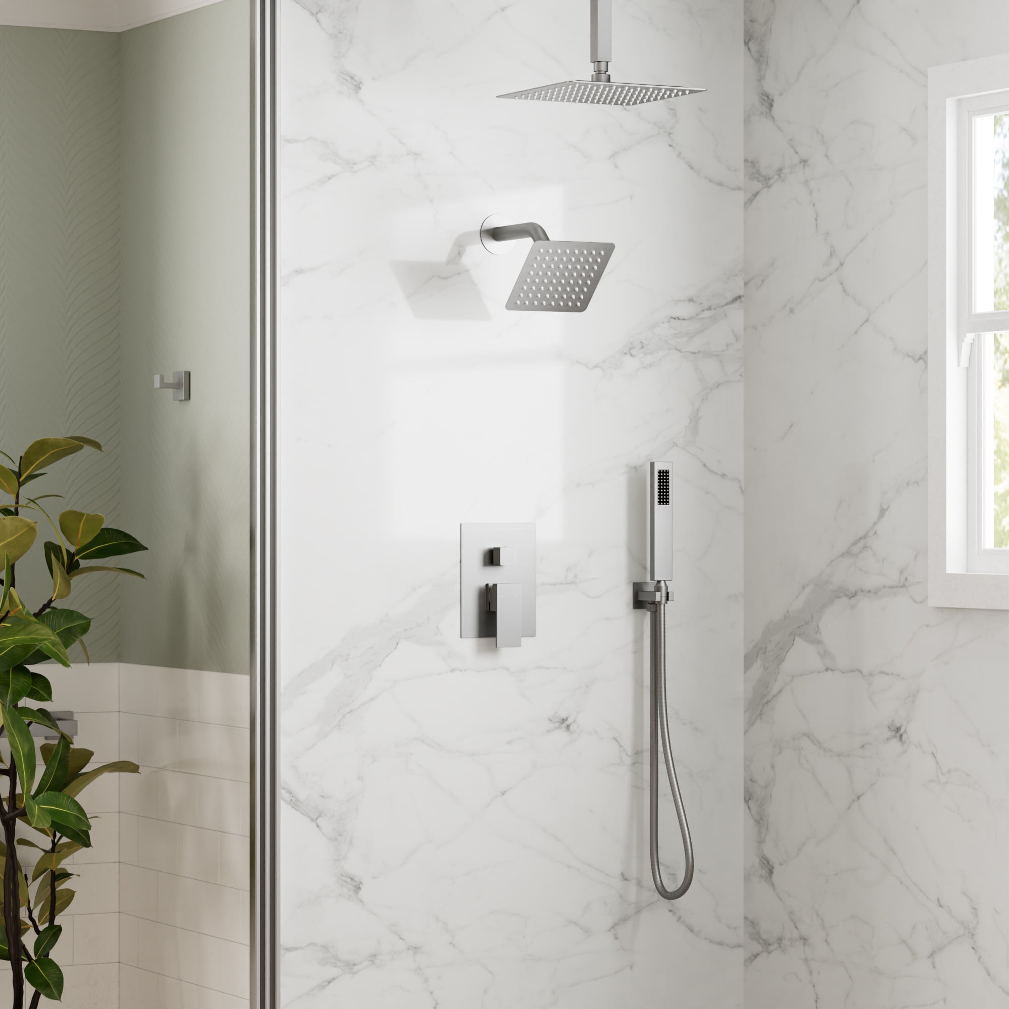 GRANDJOY SGF10GJ-66-BL12 Showerhead-Bar-Panels - View #2