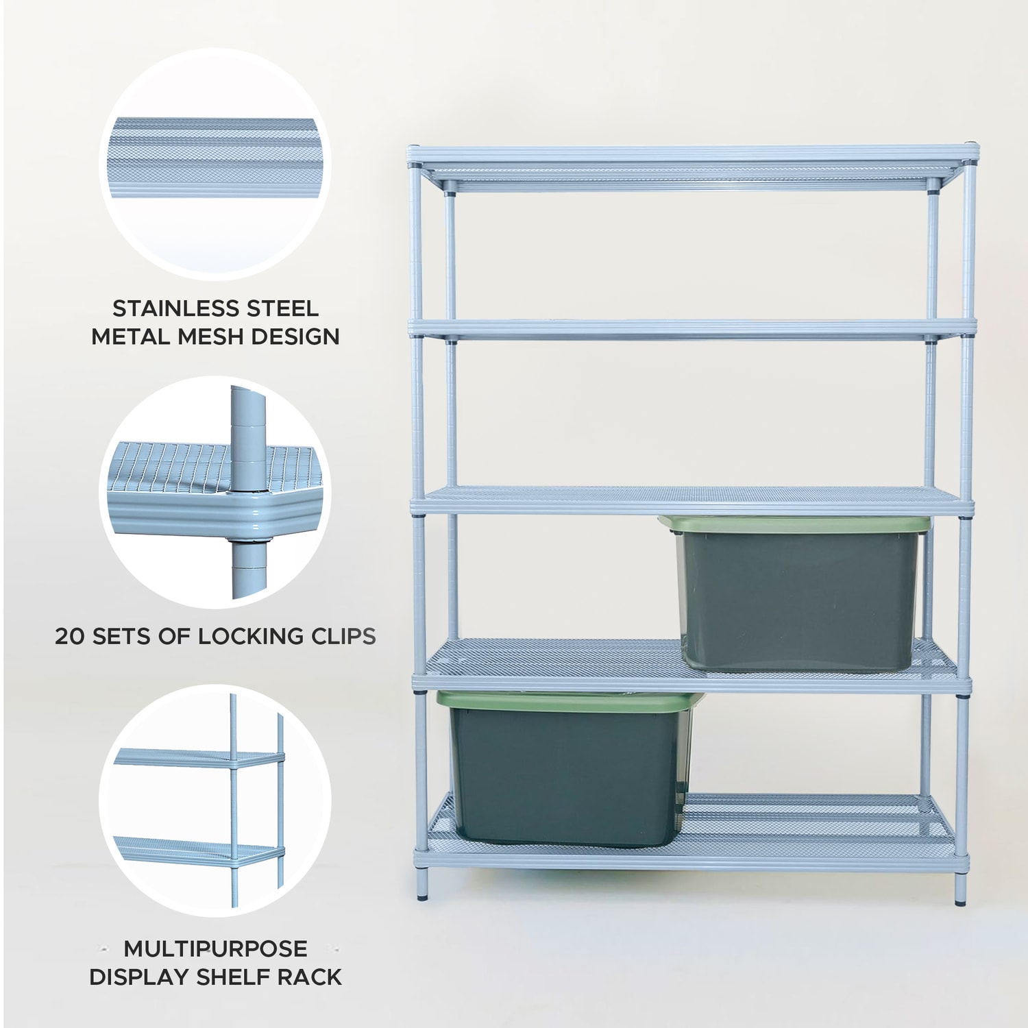 Design Ideas 325730 Free-Standing-Shelving - View #3