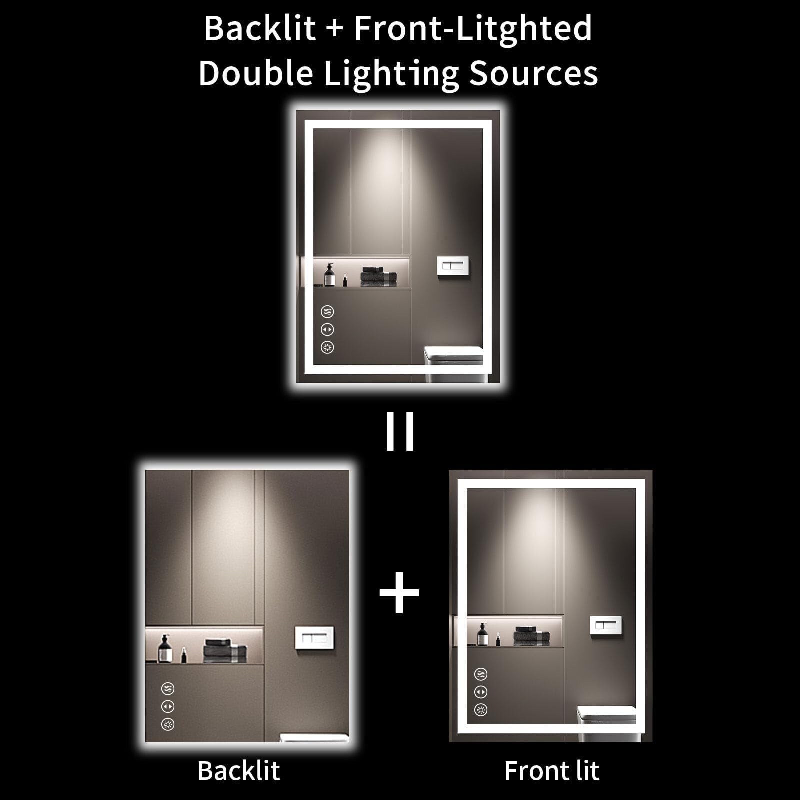 Slagawa LULIN-F267E5 Framed-Bath-Mirrors - View #6