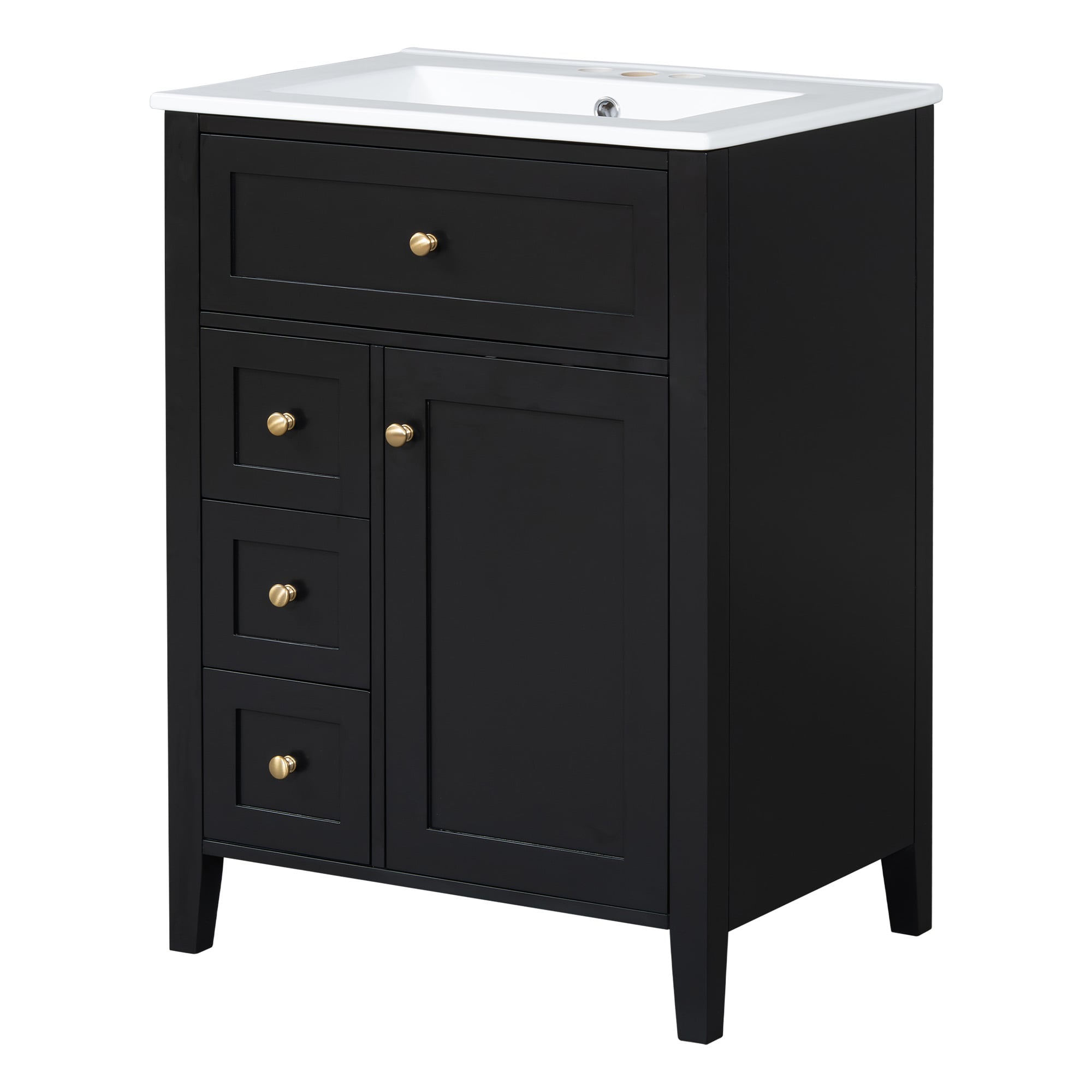 WELLFOR WA972DH Bath-Vanity-Combo - View #2