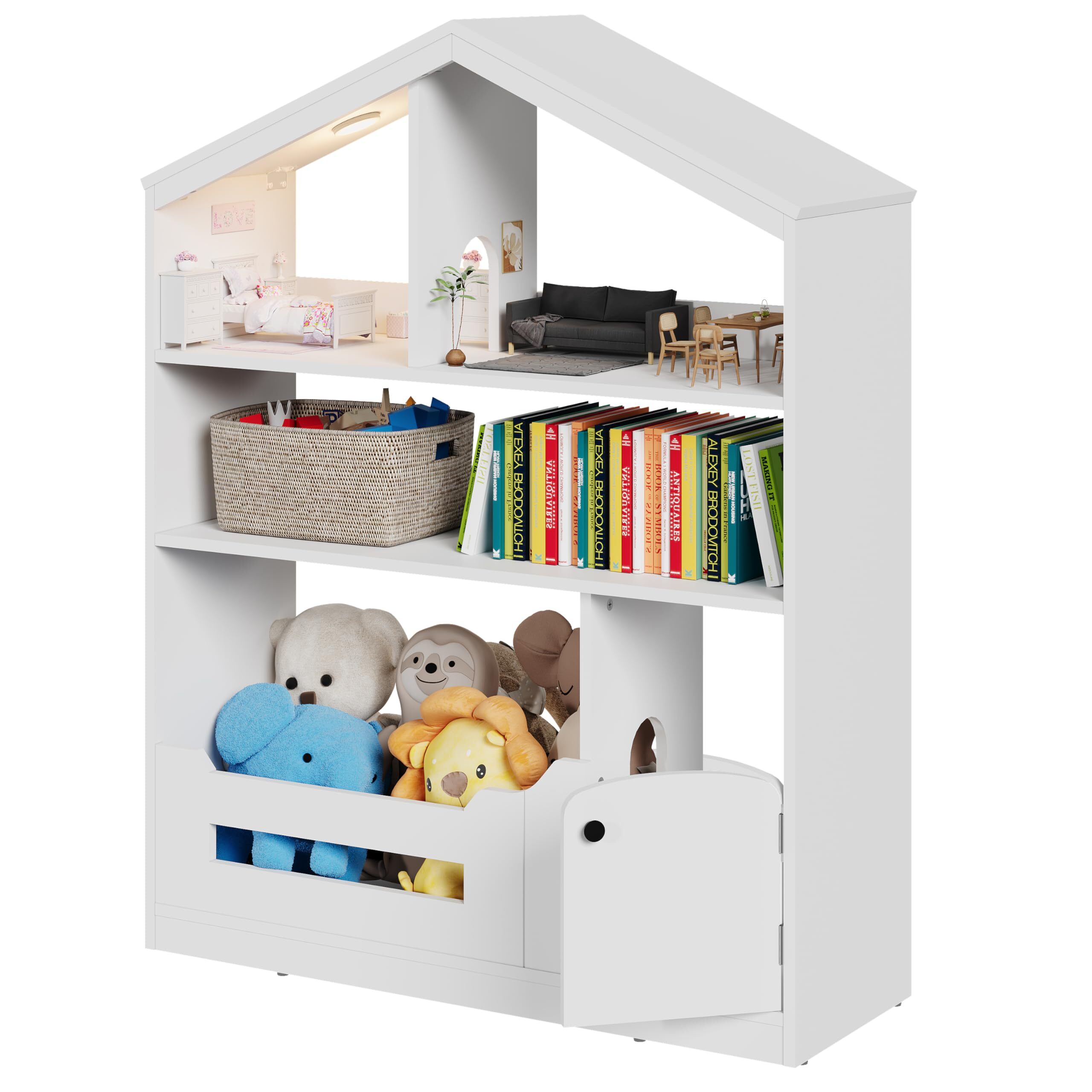 GarveeLife GGJY-125LO-PPD bookcases - View #3