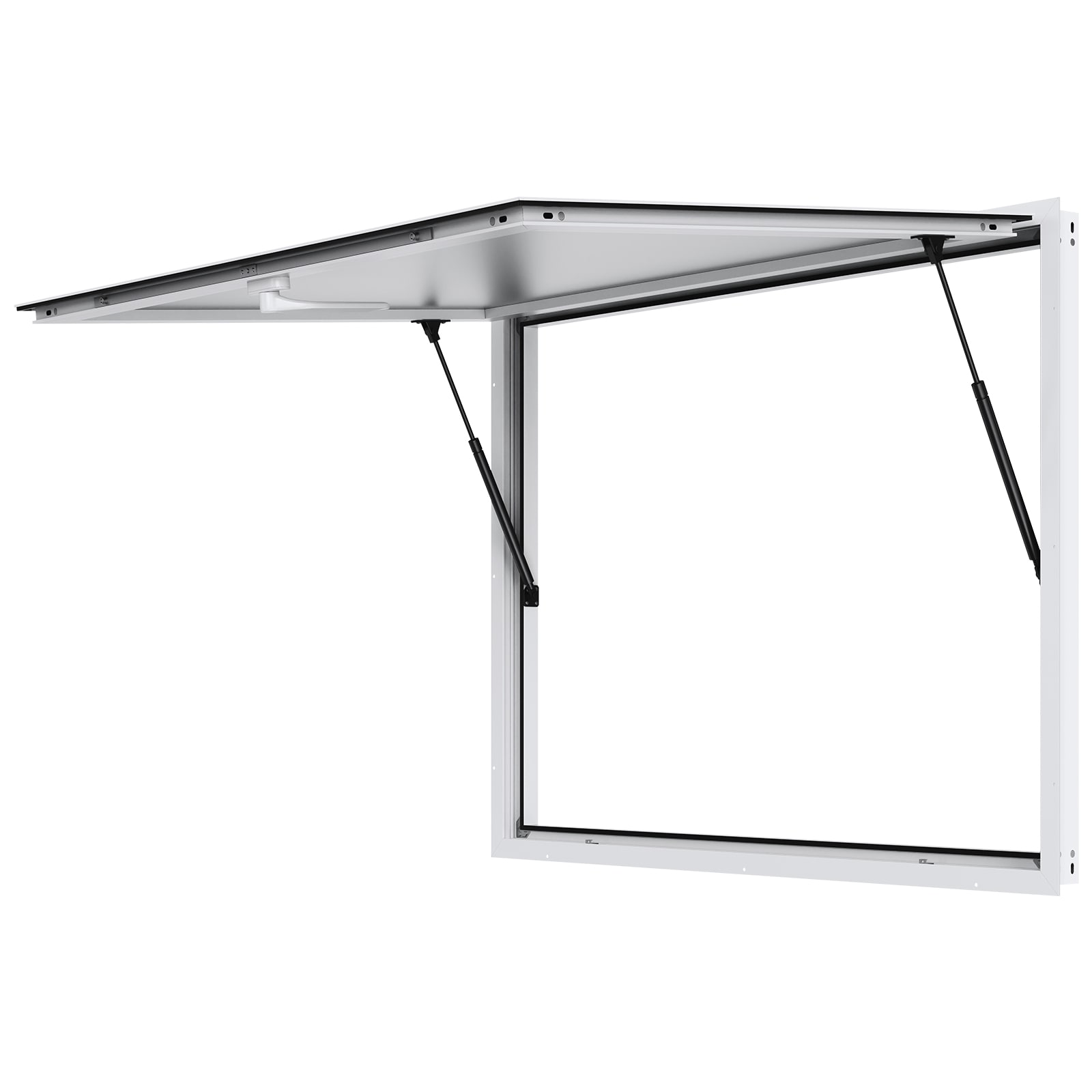 VEVOR Concession Window for Food Truck 48inx36in Aluminum Alloy Food Truck Service Window Up to 85 Degrees Stand Serving Window with Awning Door and Drag Hook for Food Trucks Concession Trailers #SCWBLFWCK48311584V0