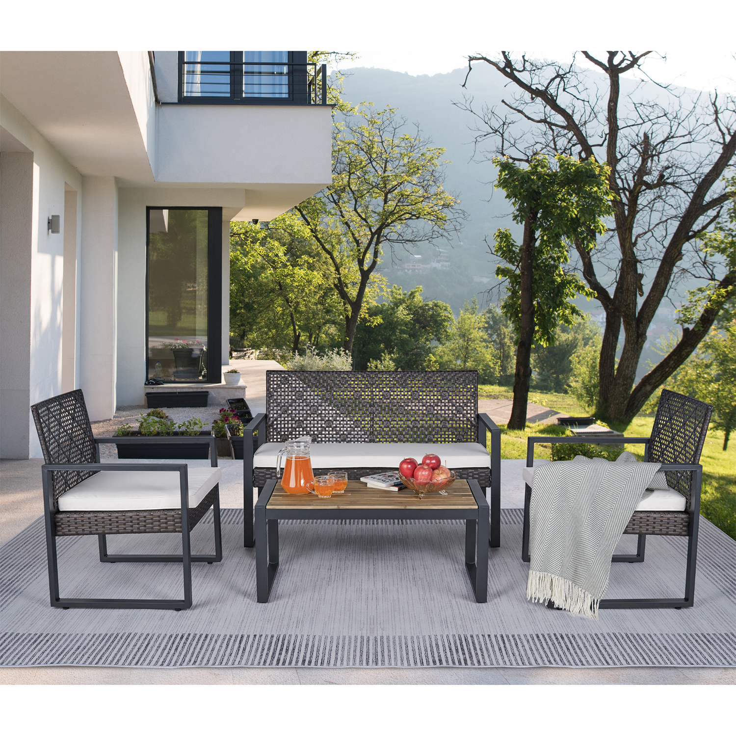Mondawe MO-BEF49819 Patio-Conversation-Sets - View #2