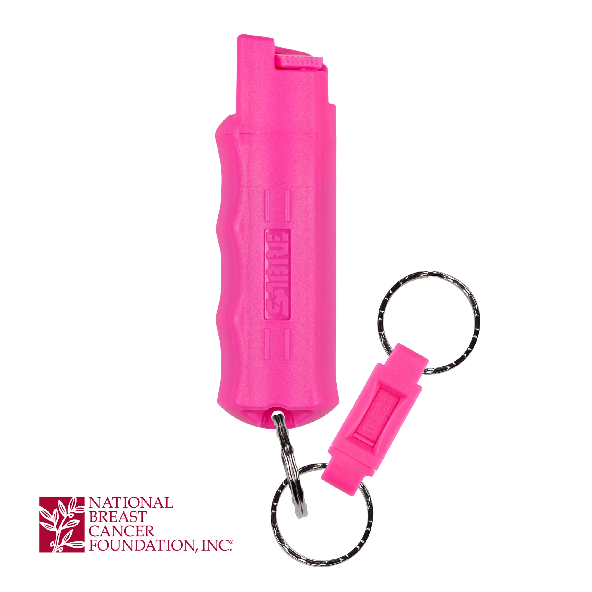  Spray Flashlight HURRICANE Pink, with Metal Clip