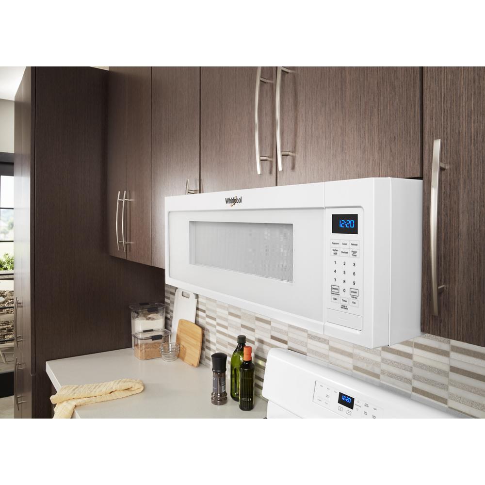Whirlpool® 1.7 Cu. Ft. White Over the Range Microwave