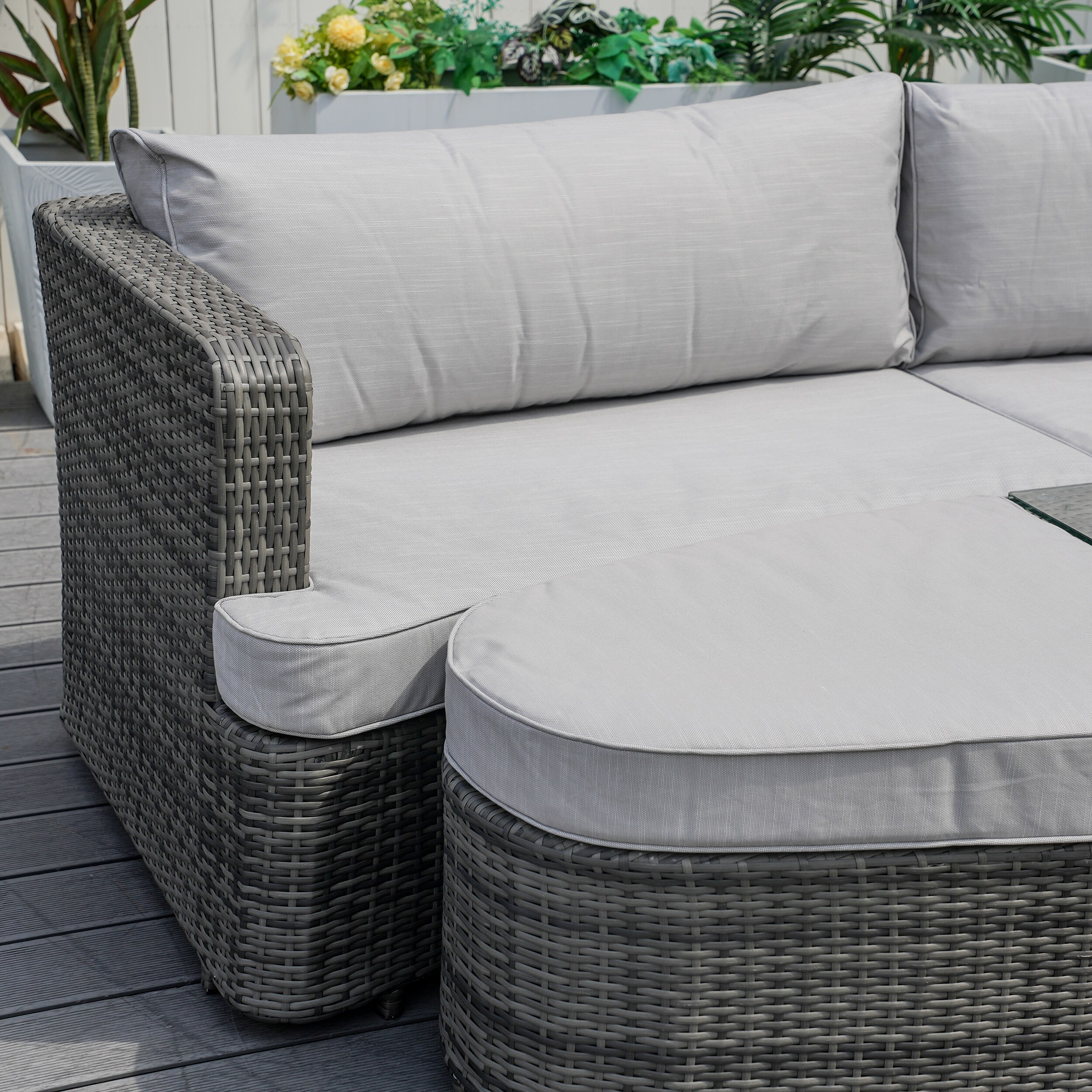 Moda Furnishings PAL-1202-GR Patio-Conversation-Sets - View #7