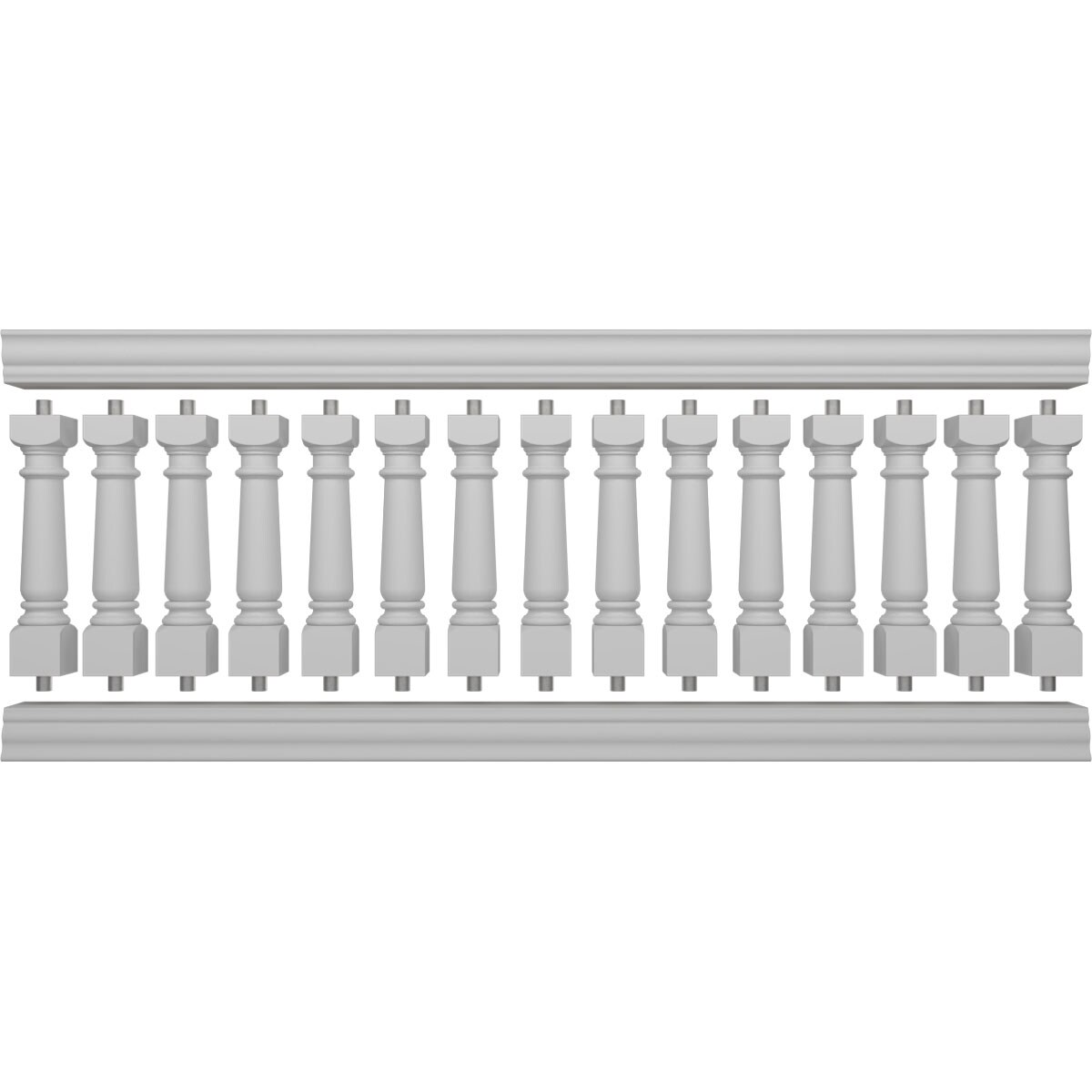 Ekena Millwork BALK40X108WED railings - View #5