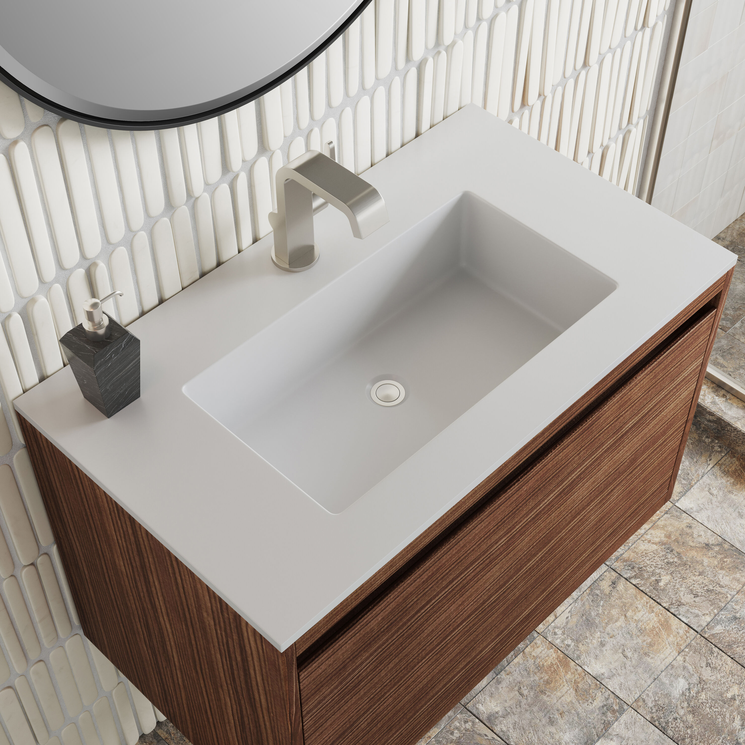 James Martin Vanities 805-V31.5-WLT-GW Bath-Vanity-Combo - View #4