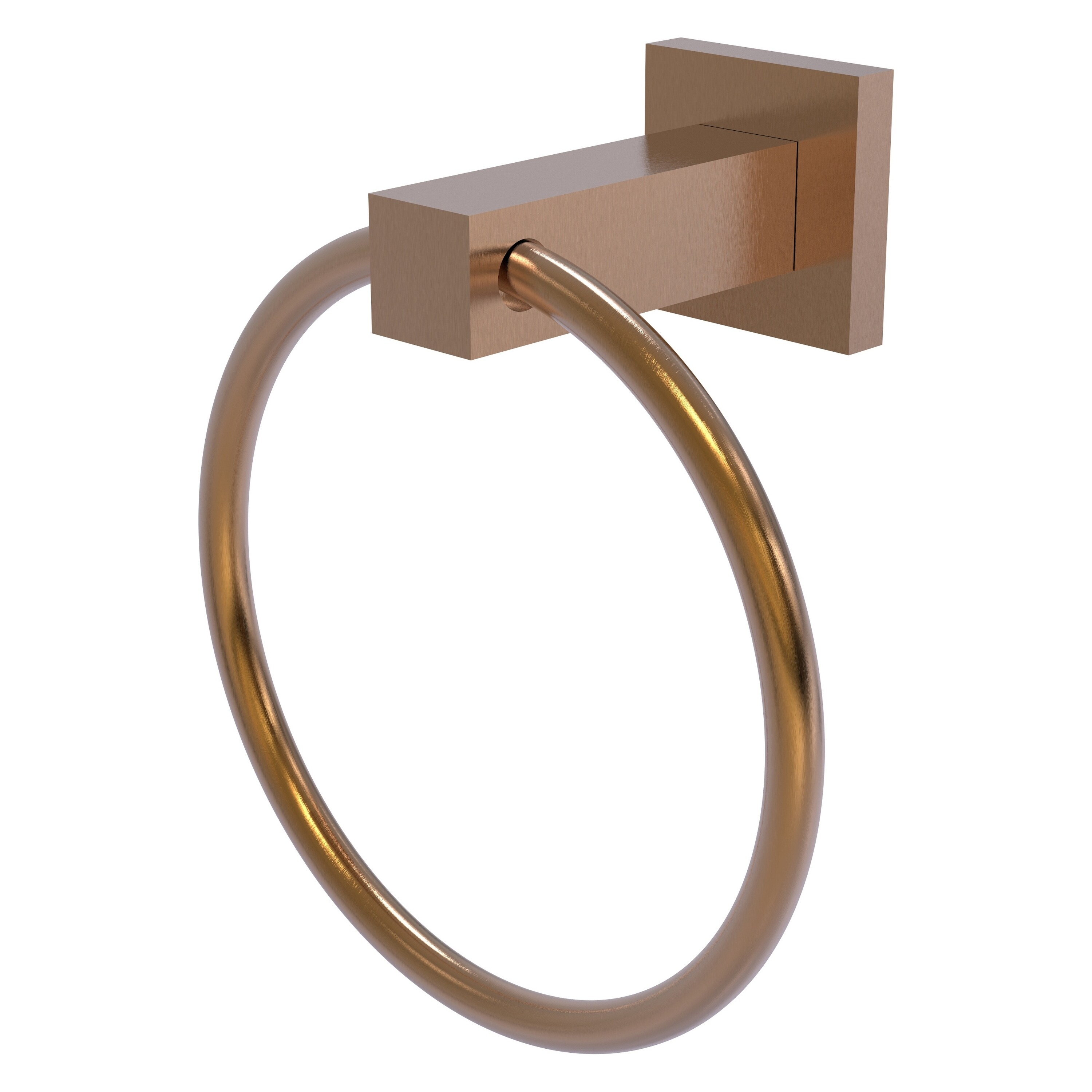 Allied Brass MT-16-BBR Montero Brushed Bronze Wall mount Single Towel Ring