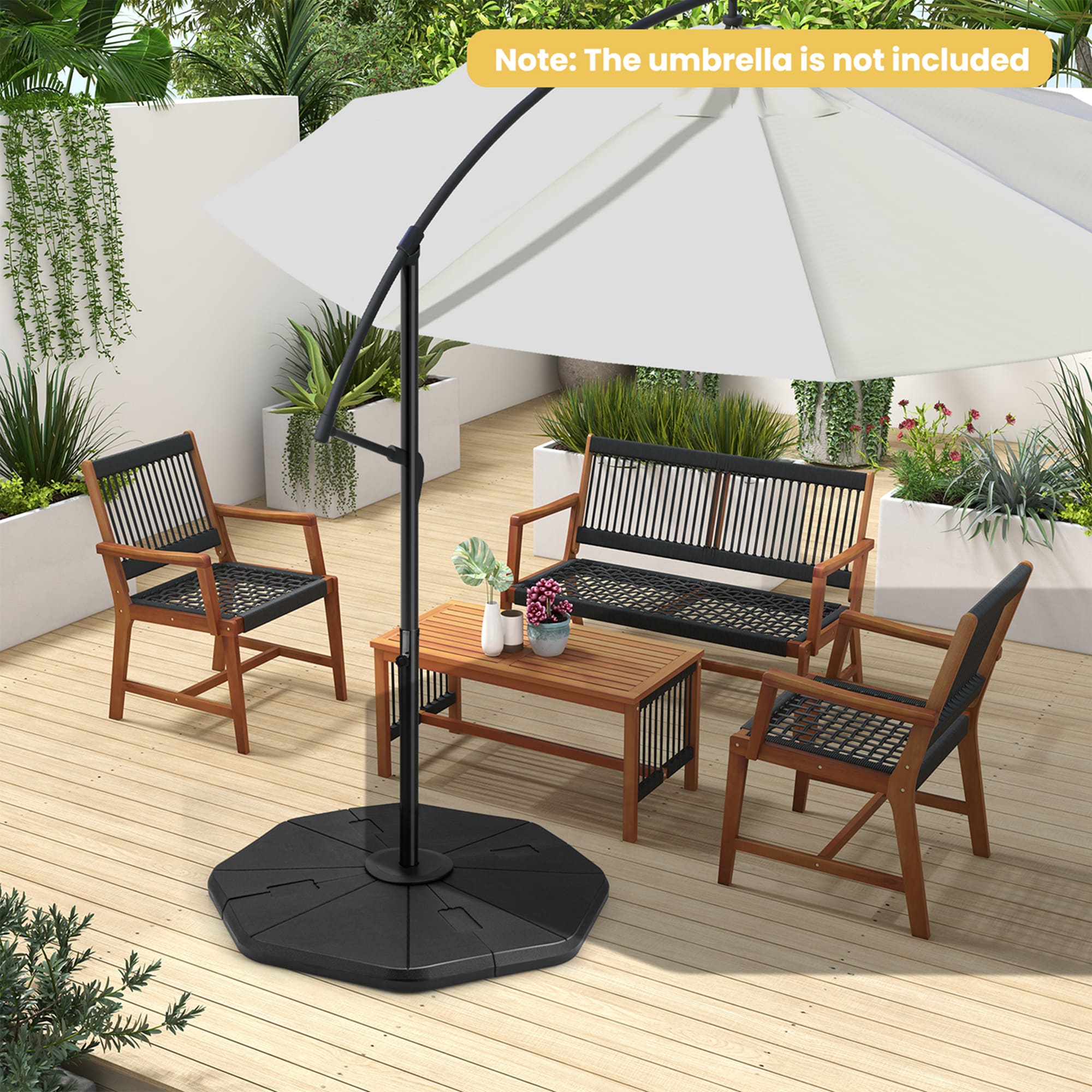 Costway HCST00849 Umbrella-Bases - View #8