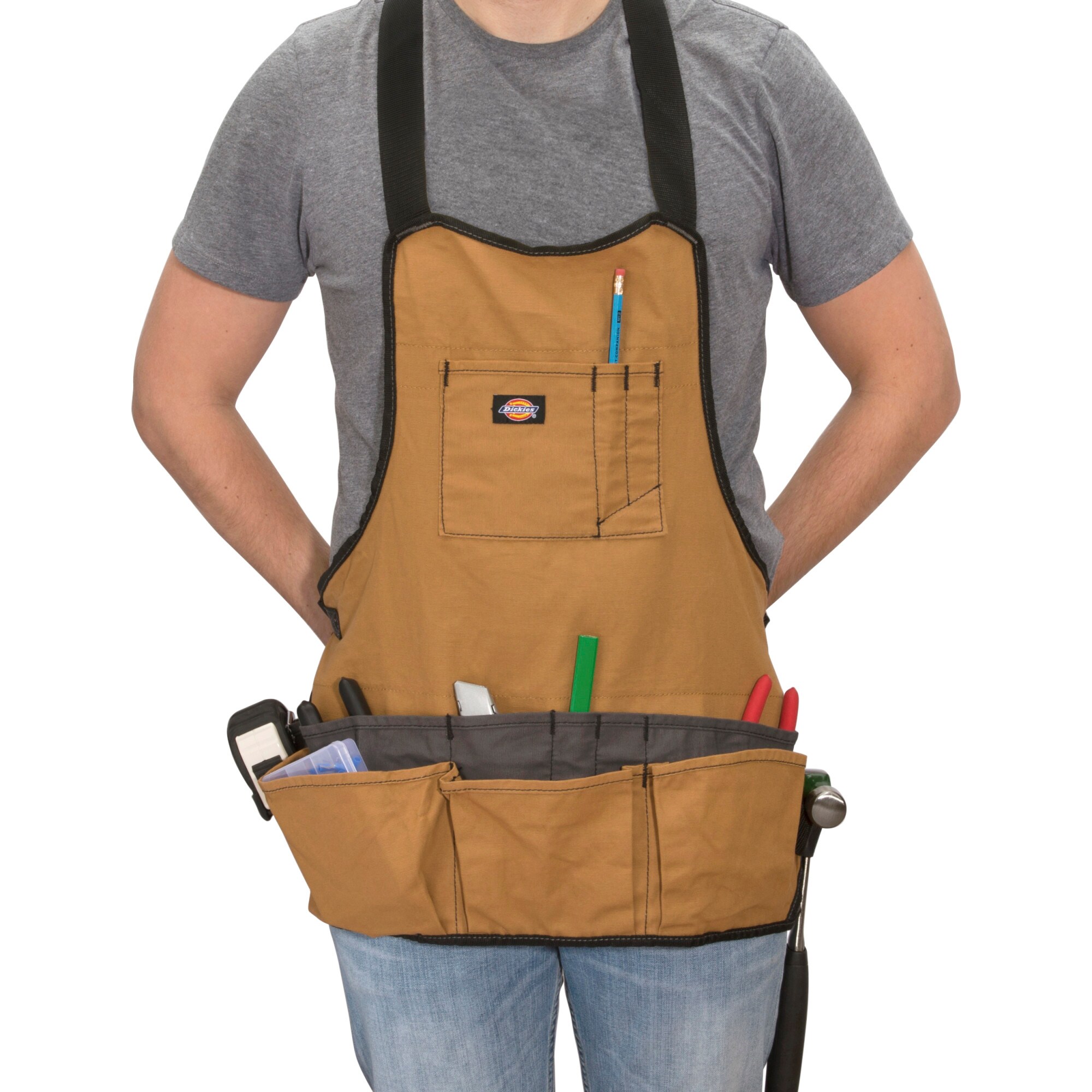 Dickies General Construction Canvas Tool Apron in the Tool Belts department  at