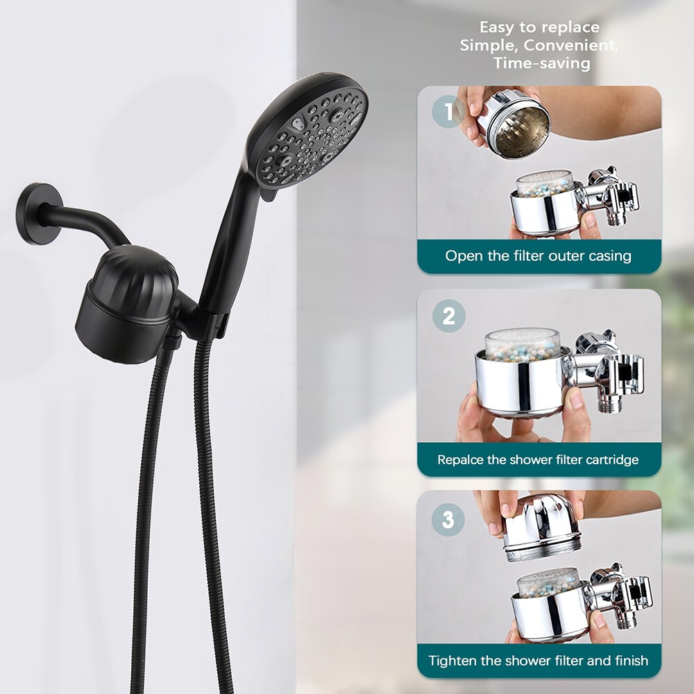 EQLOO F00701MB Fixed-Showerhead - View #3