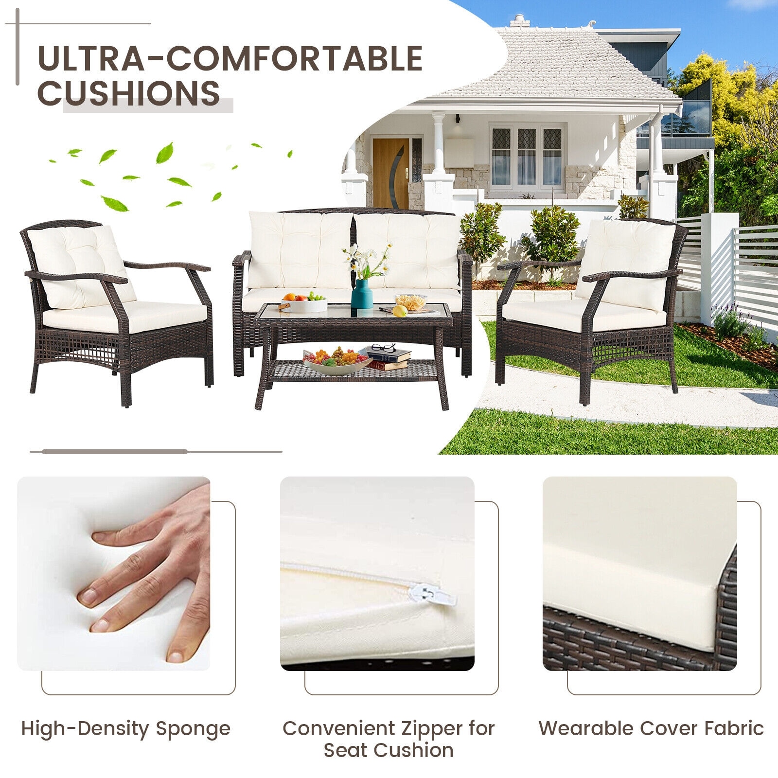 Volenca VOL-020C1U Patio-Conversation-Sets - View #5